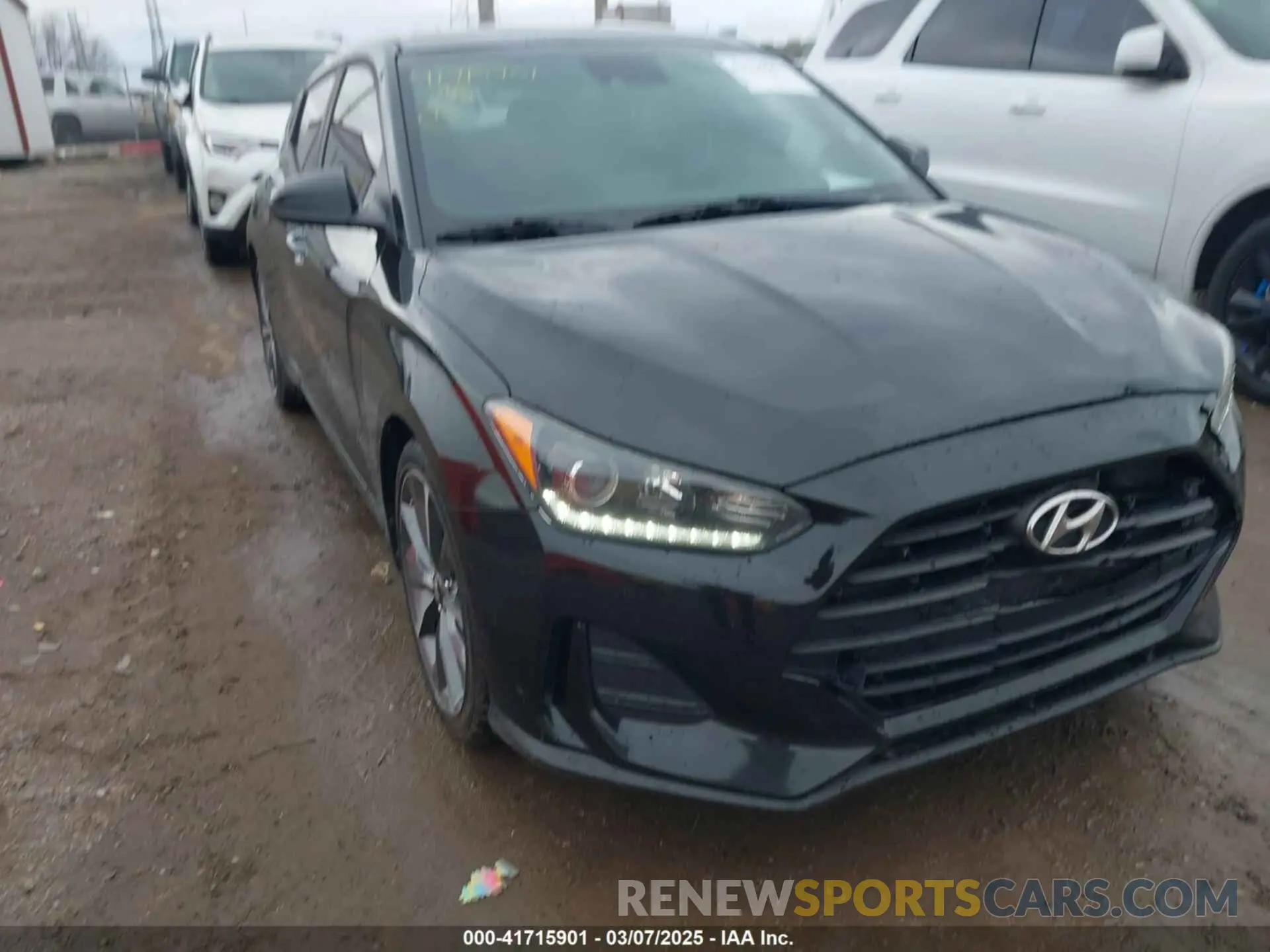 1 fotografías del automóvil dañado KMHTG6AF7LU022052 HYUNDAI VELOSTER 2020