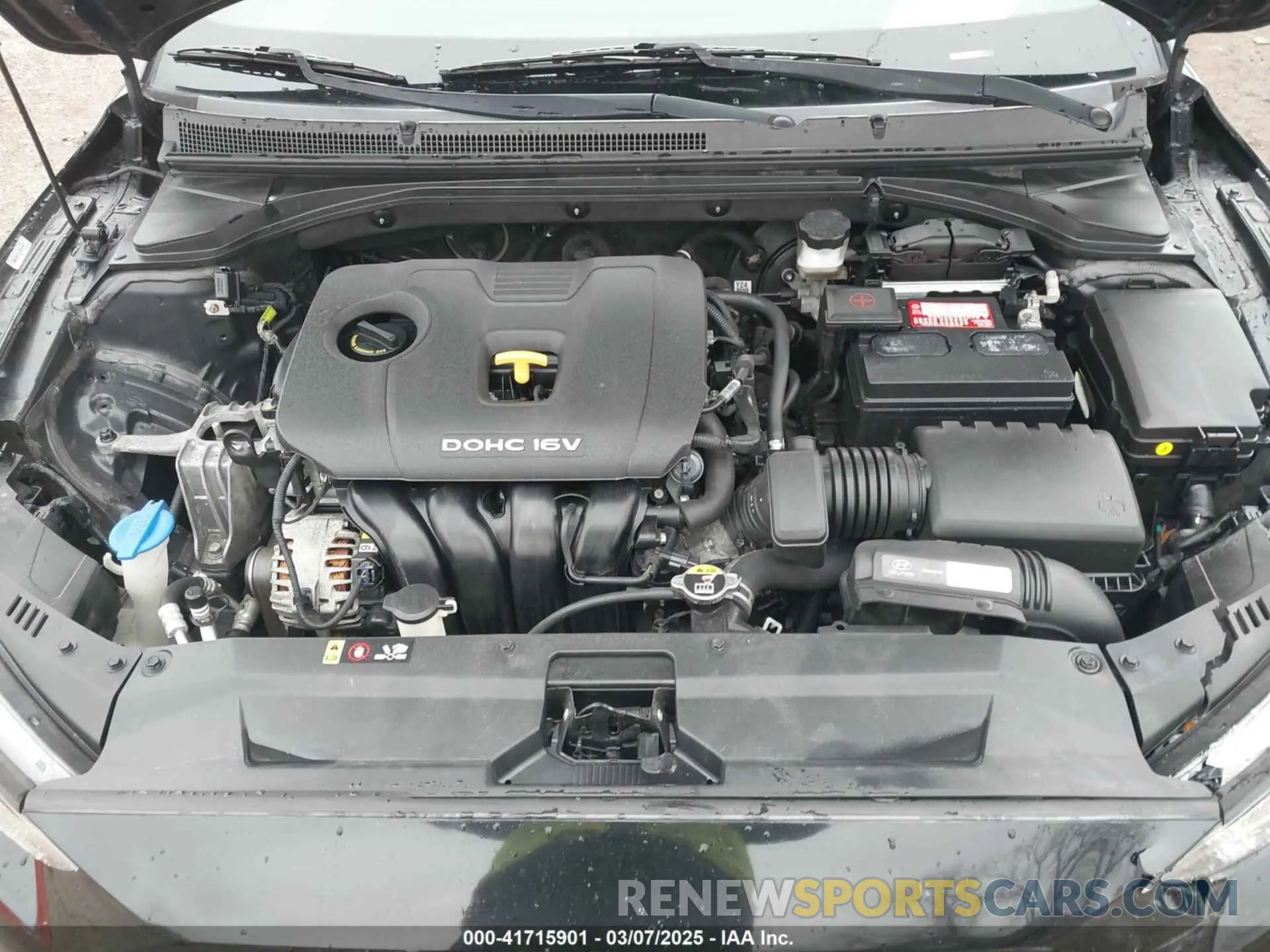 10 fotografías del automóvil dañado KMHTG6AF7LU022052 HYUNDAI VELOSTER 2020