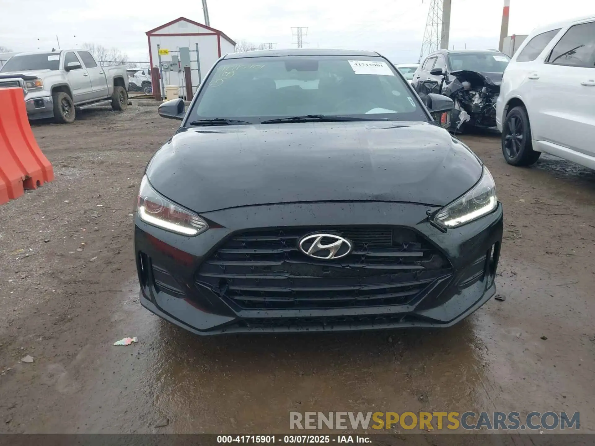 12 fotografías del automóvil dañado KMHTG6AF7LU022052 HYUNDAI VELOSTER 2020