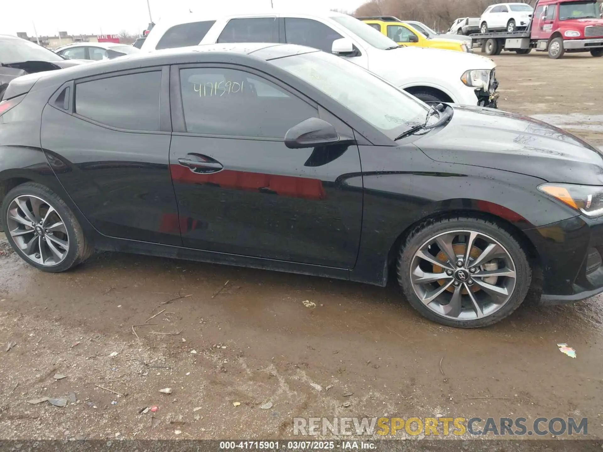 13 fotografías del automóvil dañado KMHTG6AF7LU022052 HYUNDAI VELOSTER 2020