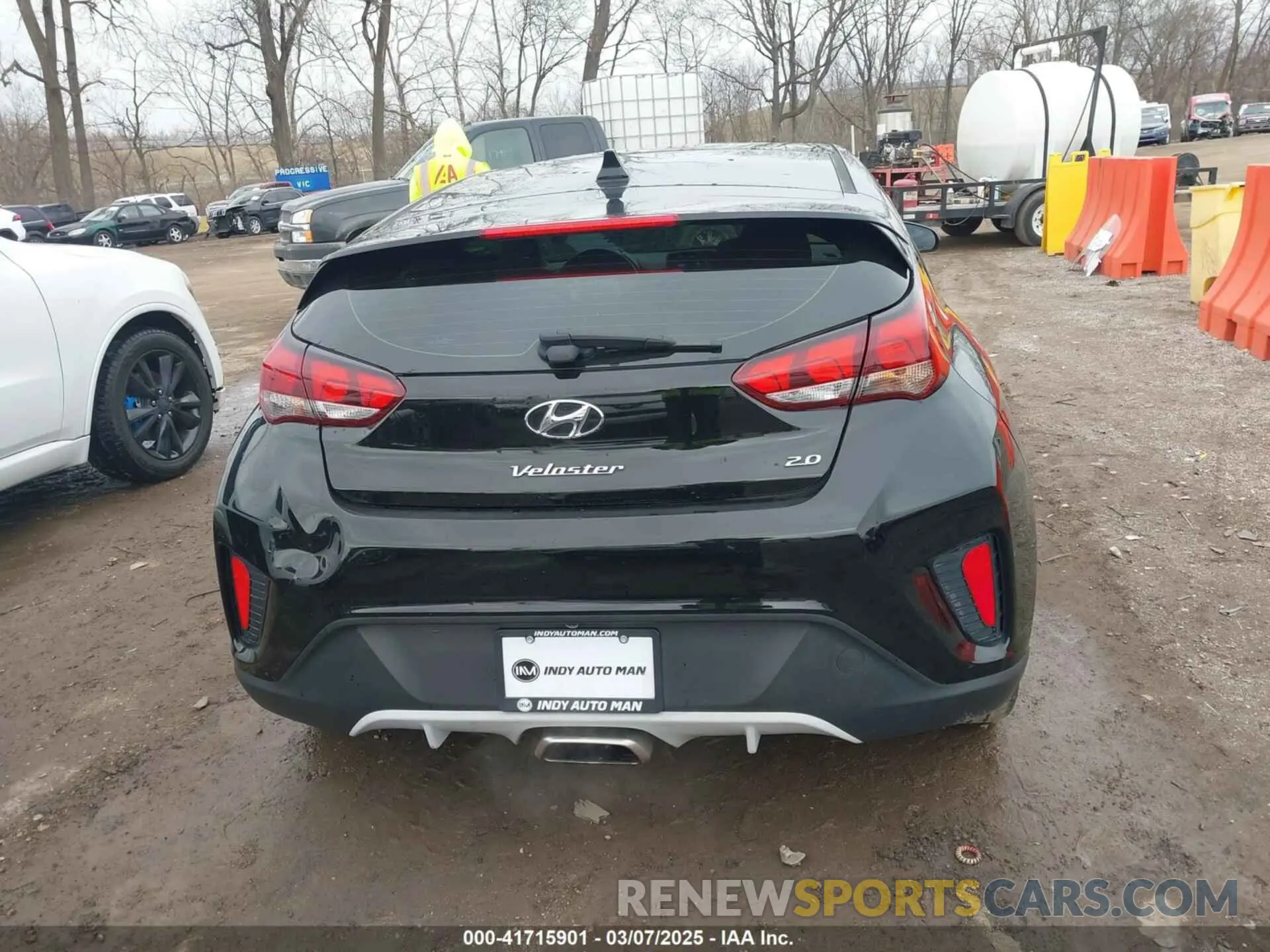 16 fotografías del automóvil dañado KMHTG6AF7LU022052 HYUNDAI VELOSTER 2020