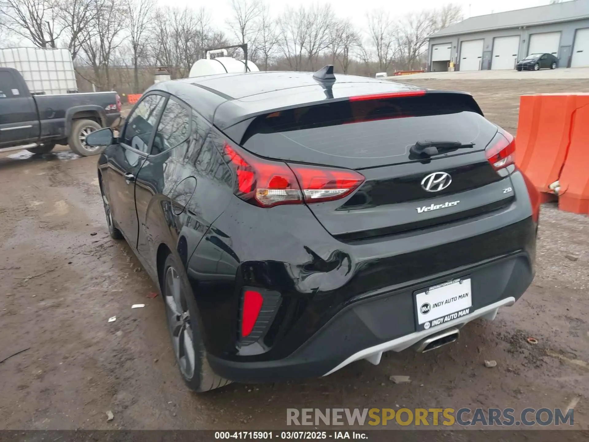 3 fotografías del automóvil dañado KMHTG6AF7LU022052 HYUNDAI VELOSTER 2020