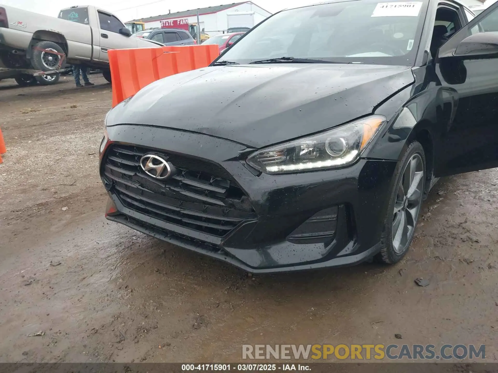 6 fotografías del automóvil dañado KMHTG6AF7LU022052 HYUNDAI VELOSTER 2020