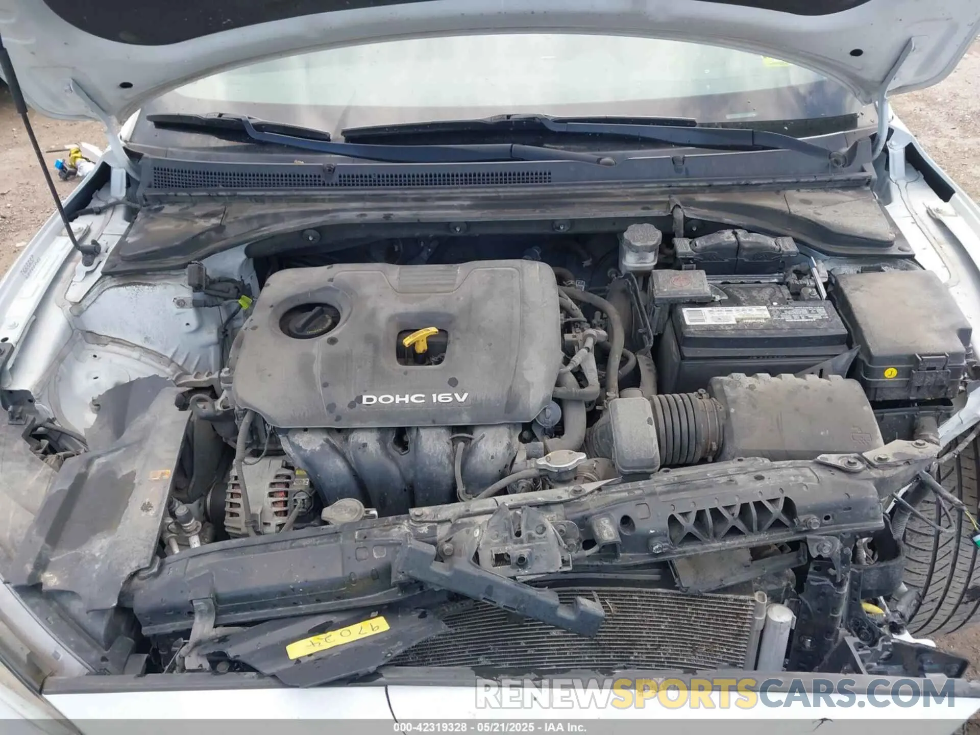 10 fotografías del automóvil dañado KMHTG6AF8LU028992 HYUNDAI VELOSTER 2020