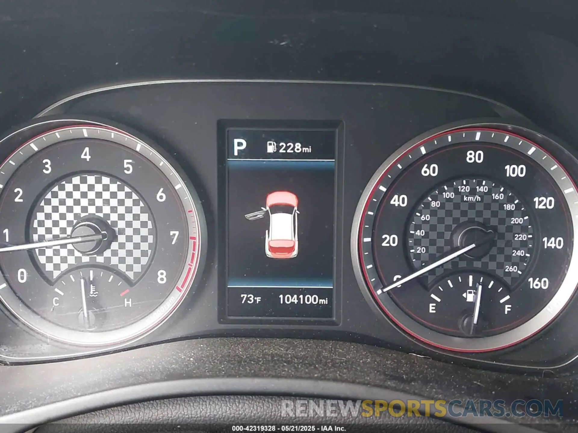 7 fotografías del automóvil dañado KMHTG6AF8LU028992 HYUNDAI VELOSTER 2020