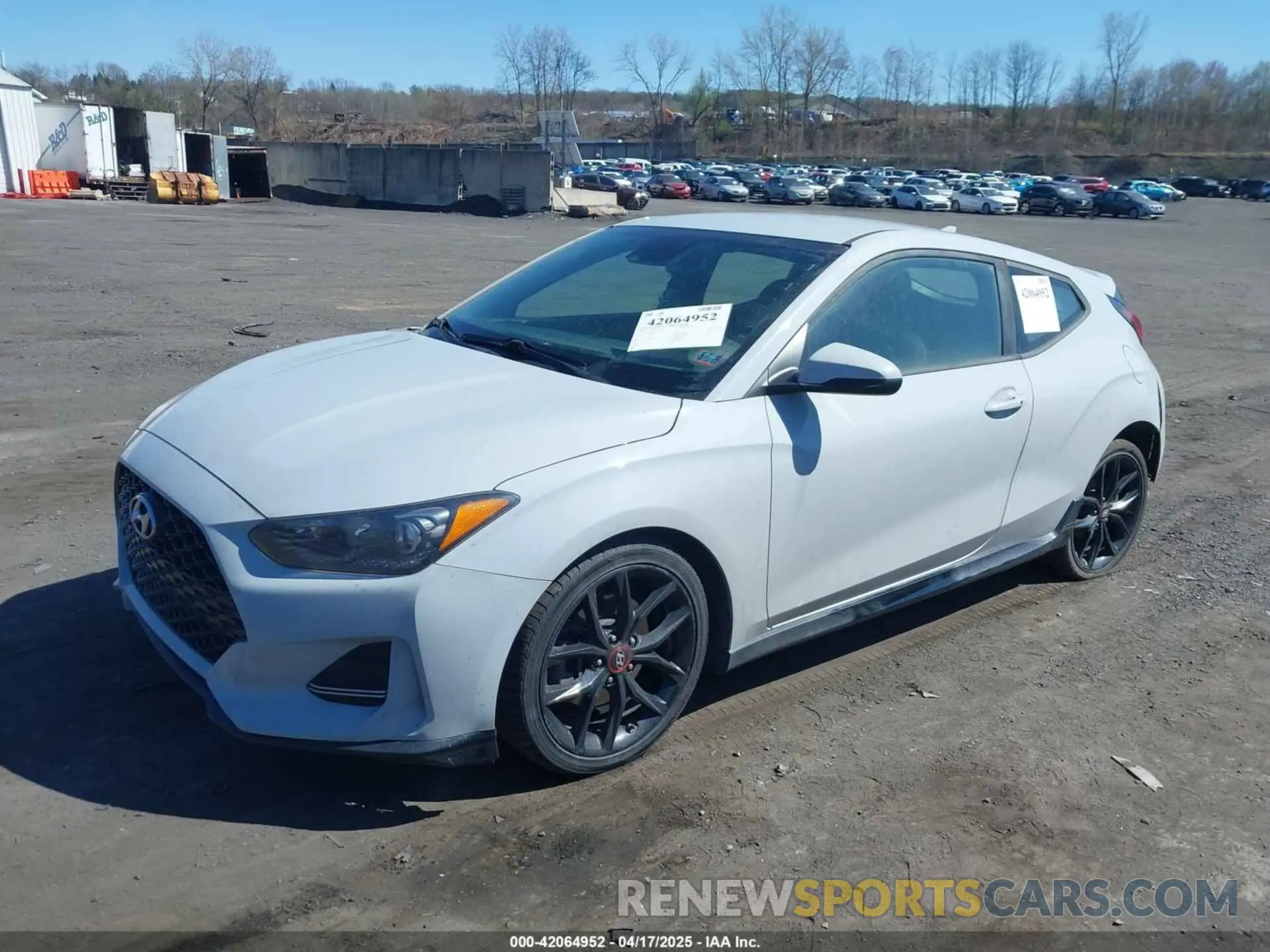 2 fotografías del automóvil dañado KMHTH6AB1LU027676 HYUNDAI VELOSTER 2020