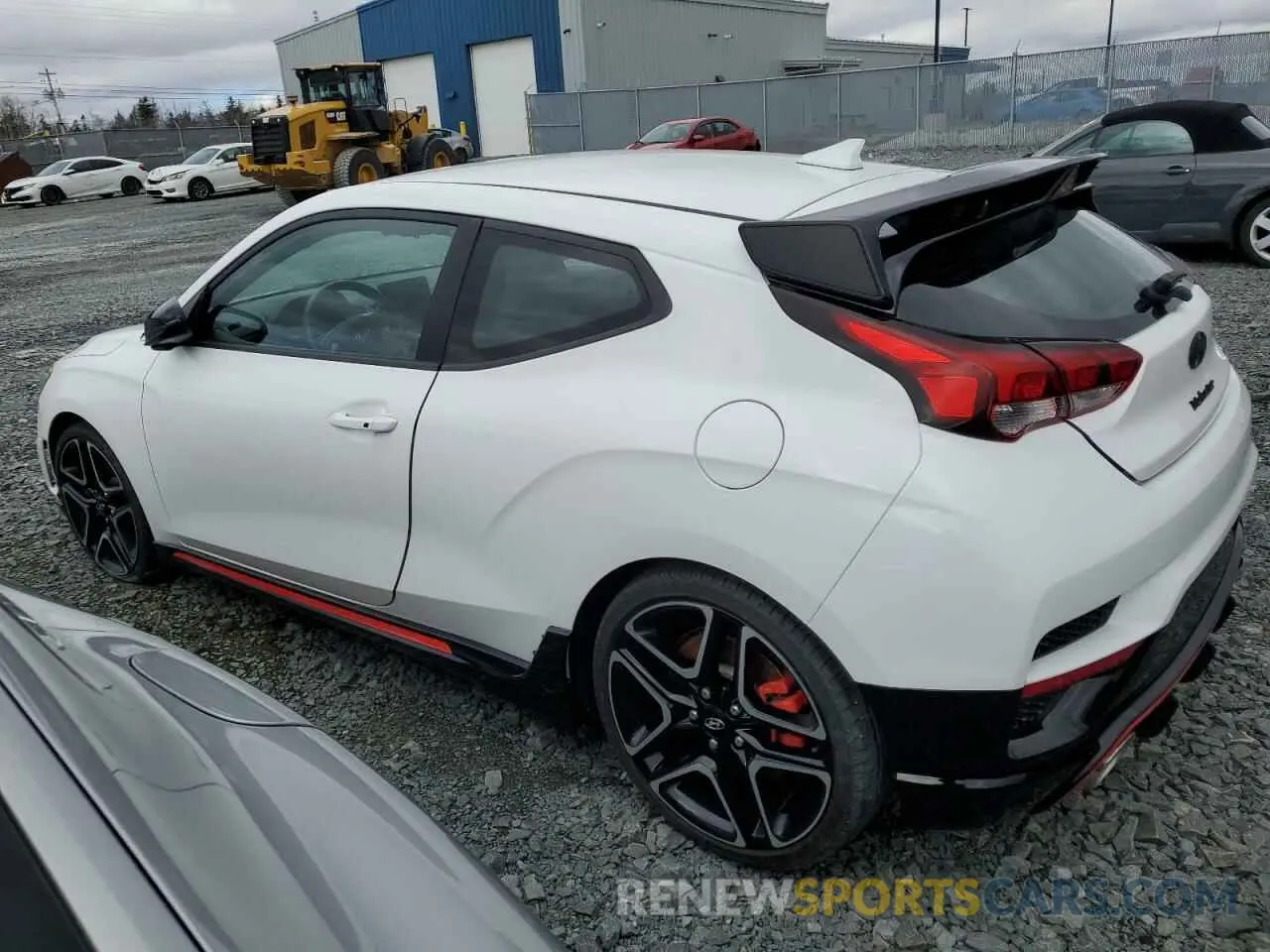 2 fotografías del automóvil dañado KMHT36AH1MU011689 HYUNDAI VELOSTER 2021