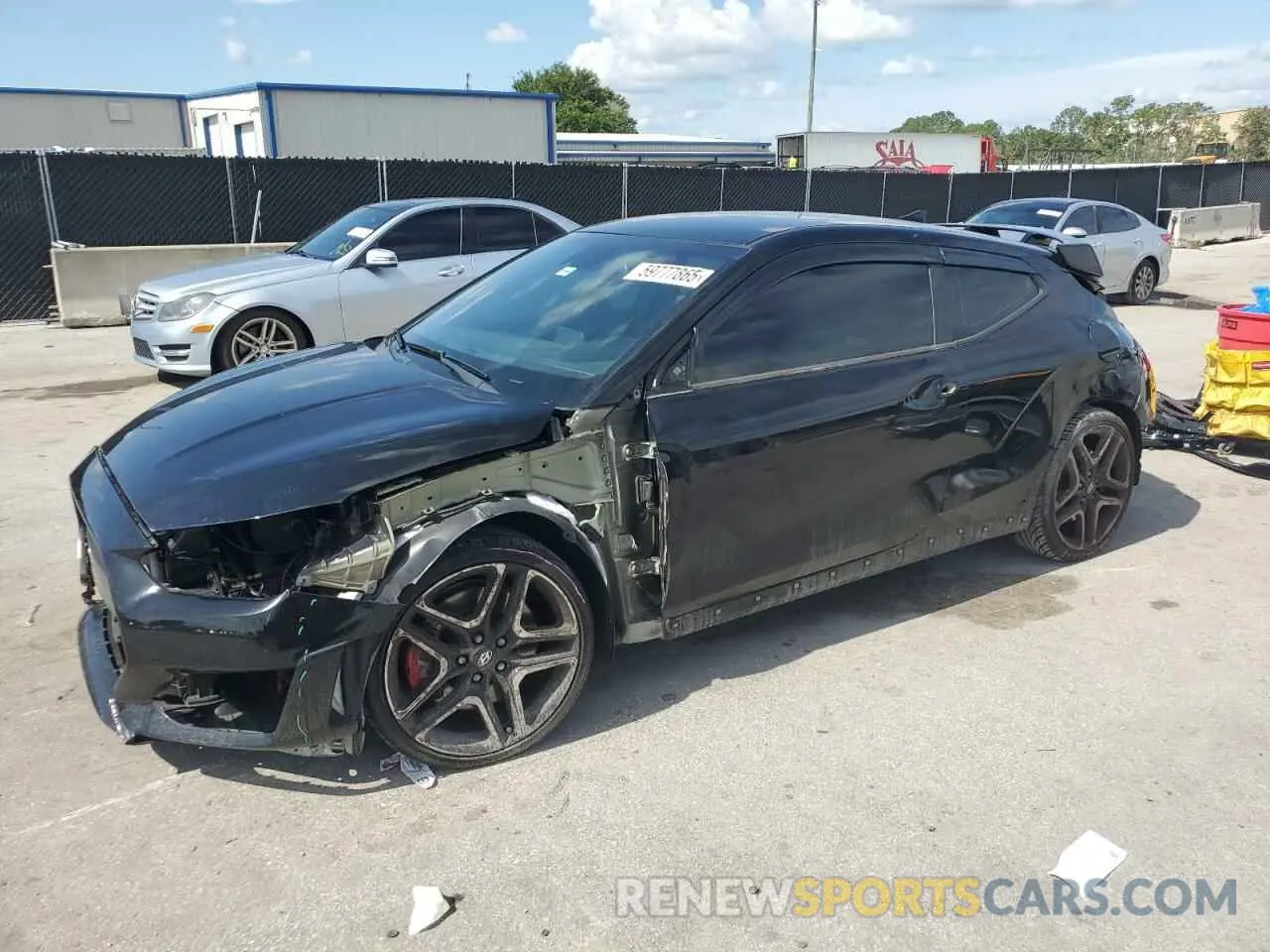 1 fotografías del automóvil dañado KMHT36AH5MU010089 HYUNDAI VELOSTER 2021