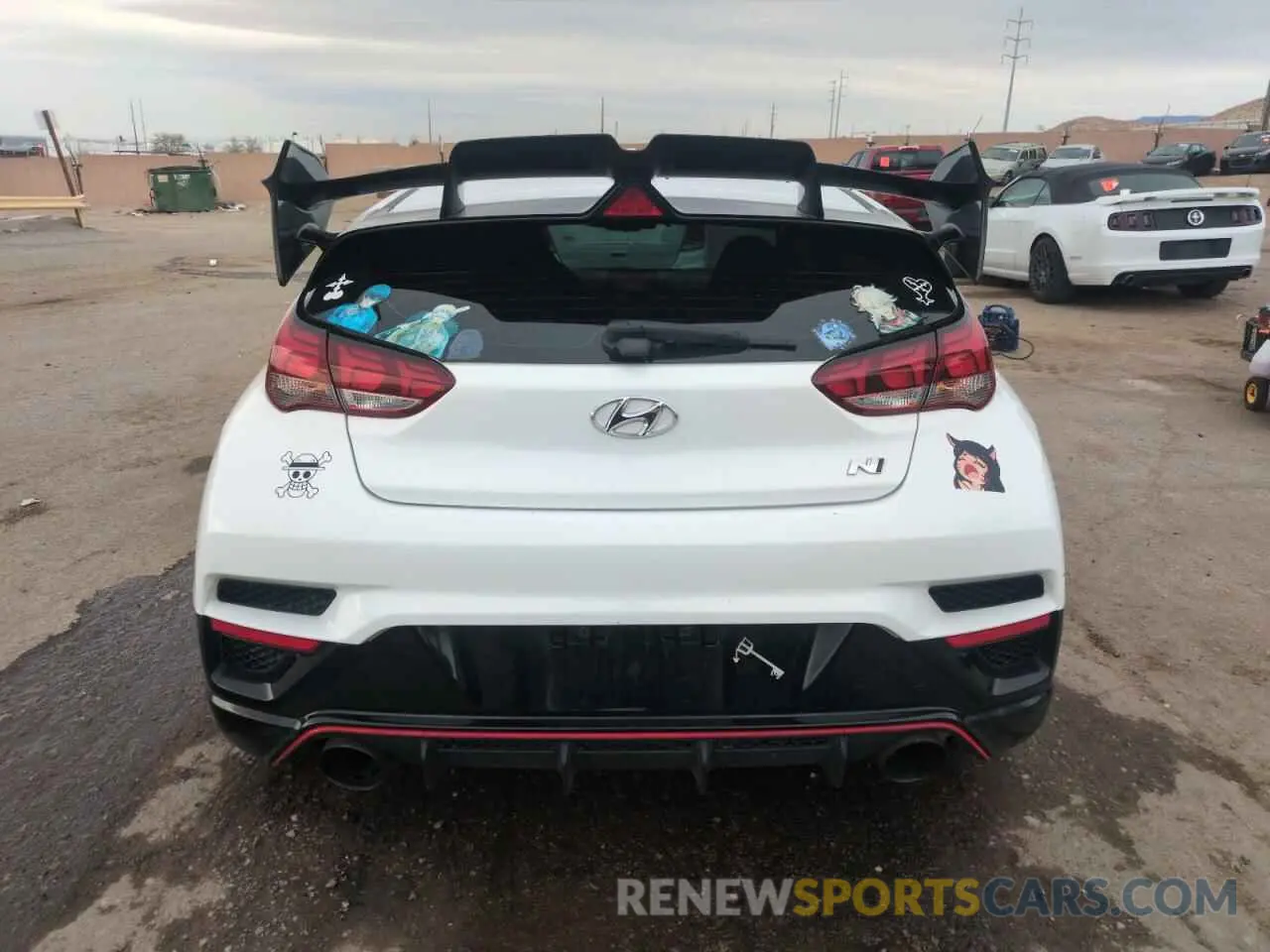 6 fotografías del automóvil dañado KMHT36AH9MU010242 HYUNDAI VELOSTER 2021