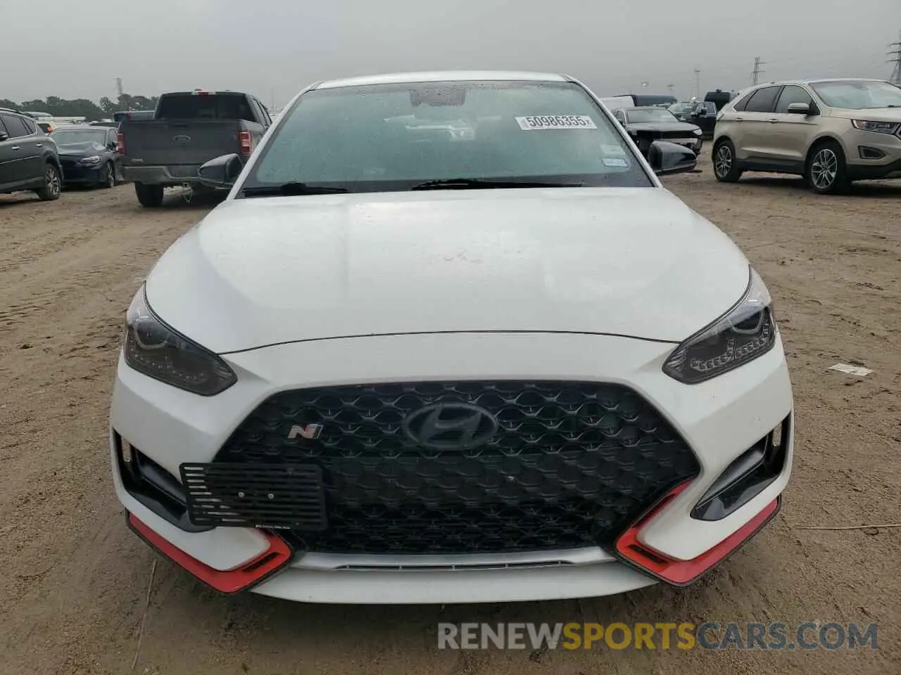 5 fotografías del automóvil dañado KMHT36AH9MU011200 HYUNDAI VELOSTER 2021