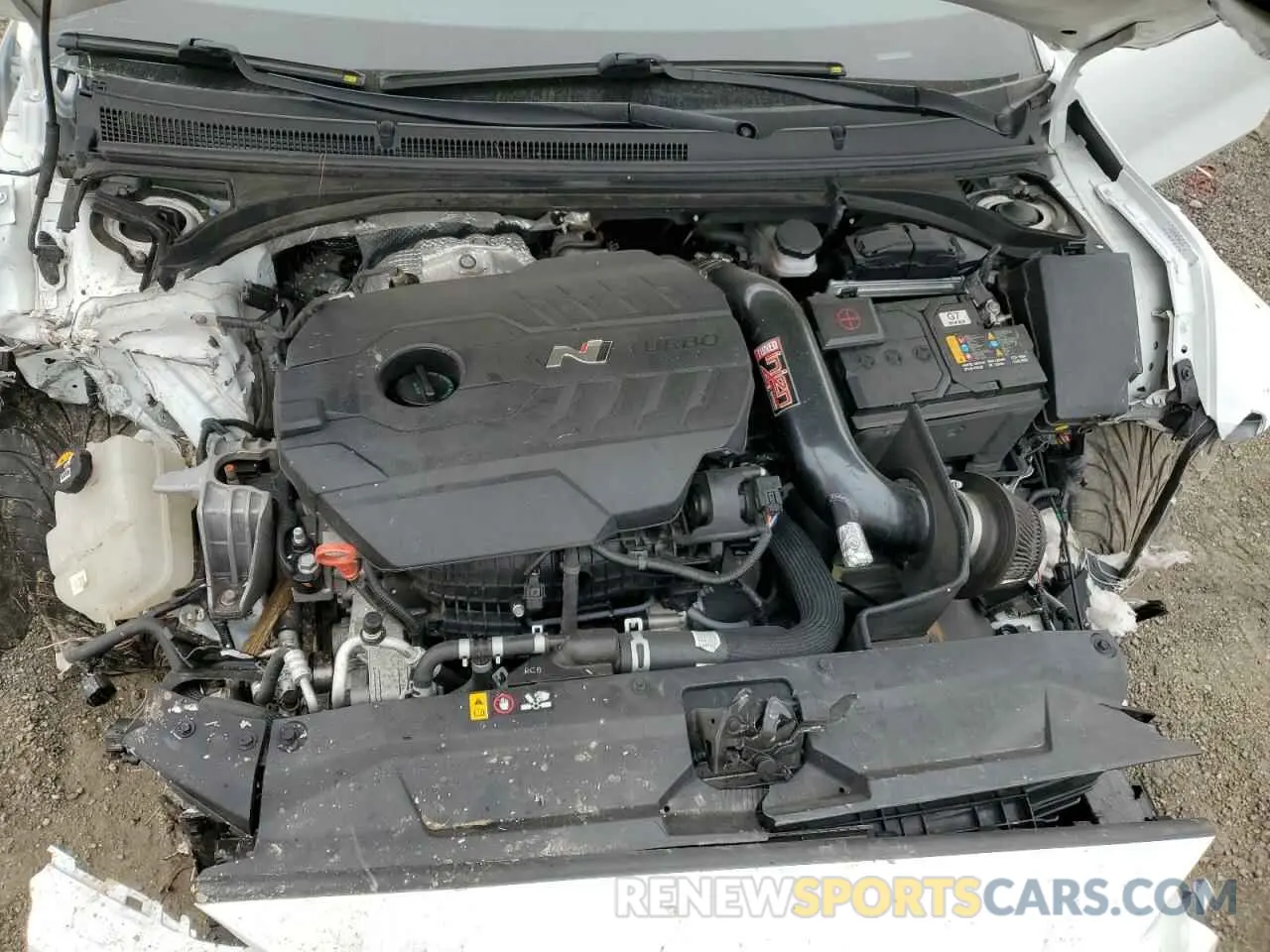 11 fotografías del automóvil dañado KMHT36AH3NU014577 HYUNDAI VELOSTER 2022
