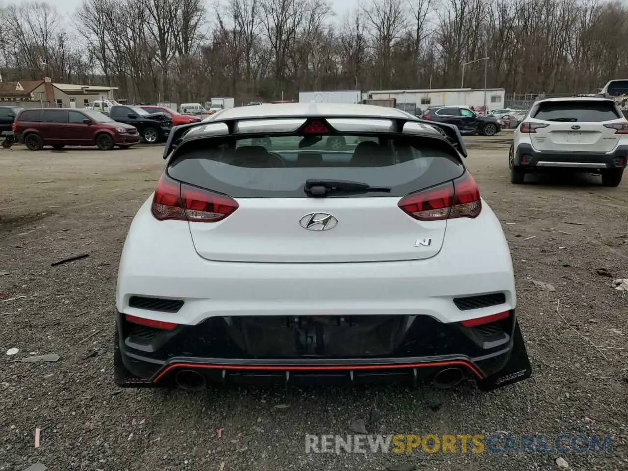 6 fotografías del automóvil dañado KMHT36AH3NU014577 HYUNDAI VELOSTER 2022