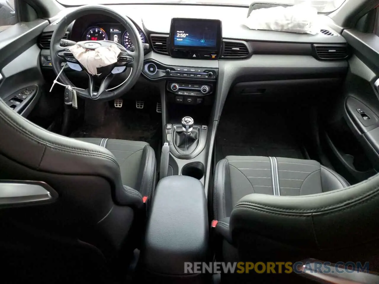 8 fotografías del automóvil dañado KMHT36AH9NU013708 HYUNDAI VELOSTER 2022