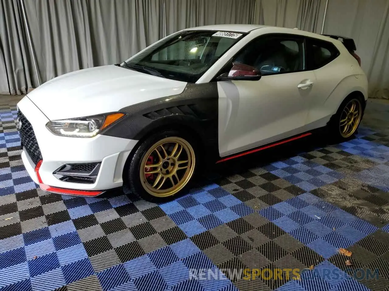 1 fotografías del automóvil dañado KMHT36AHXNU015130 HYUNDAI VELOSTER 2022
