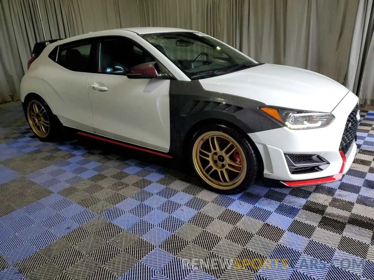 4 fotografías del automóvil dañado KMHT36AHXNU015130 HYUNDAI VELOSTER 2022