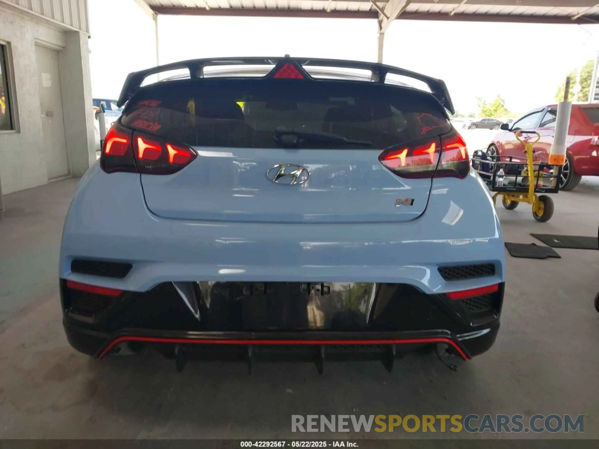 17 fotografías del automóvil dañado KMHT36AH1LU004224 HYUNDAI VELOSTER N 2020