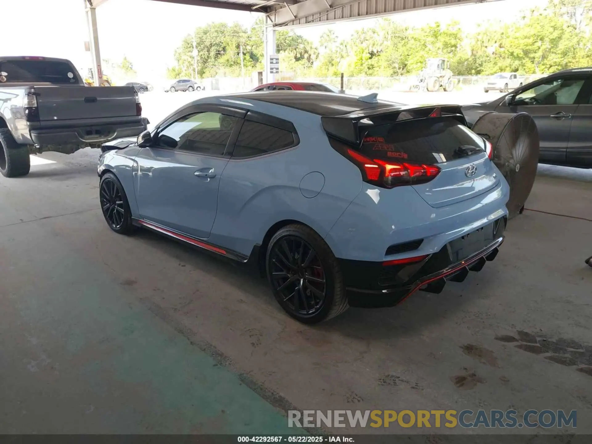 3 fotografías del automóvil dañado KMHT36AH1LU004224 HYUNDAI VELOSTER N 2020