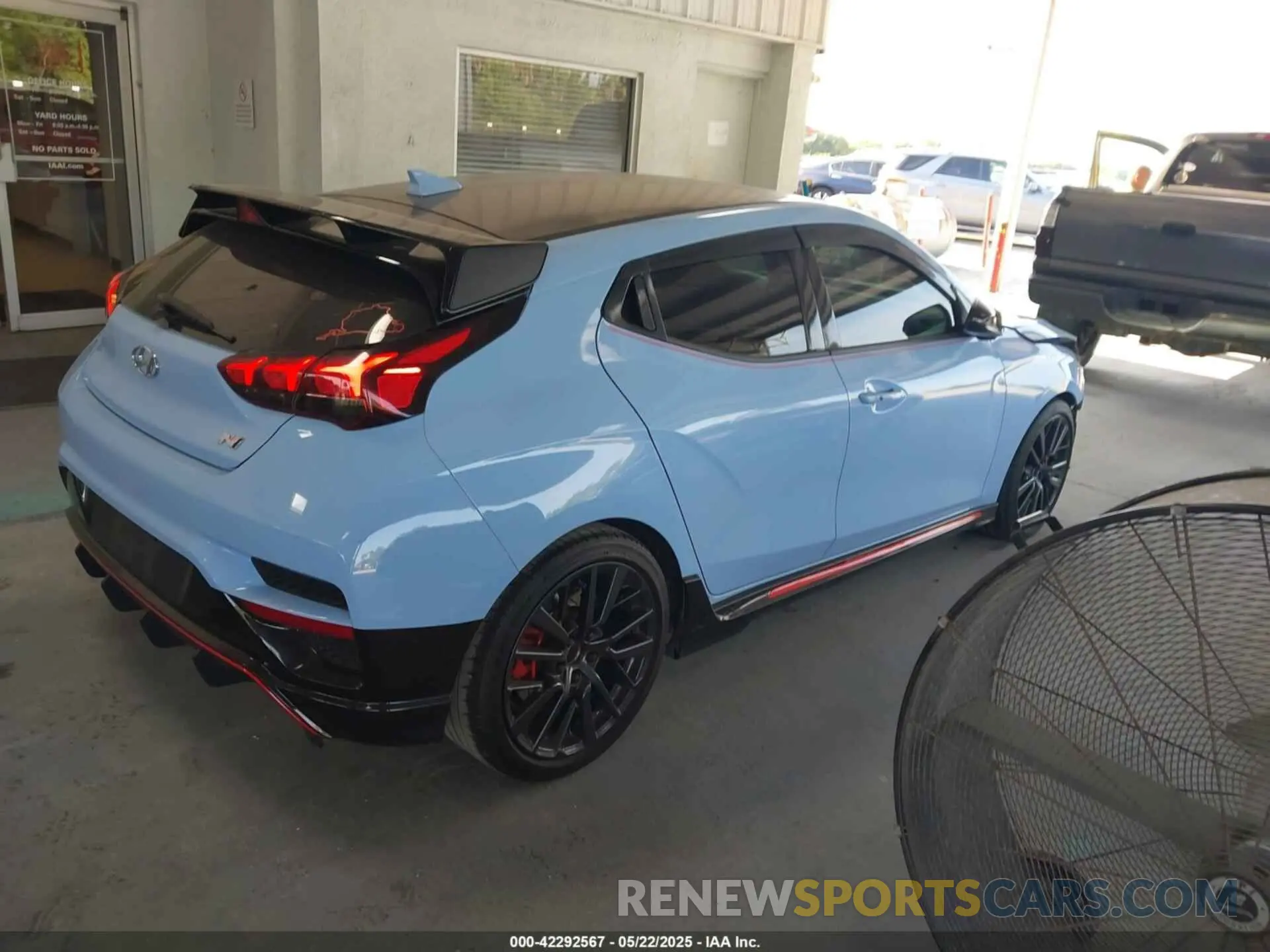 4 fotografías del automóvil dañado KMHT36AH1LU004224 HYUNDAI VELOSTER N 2020