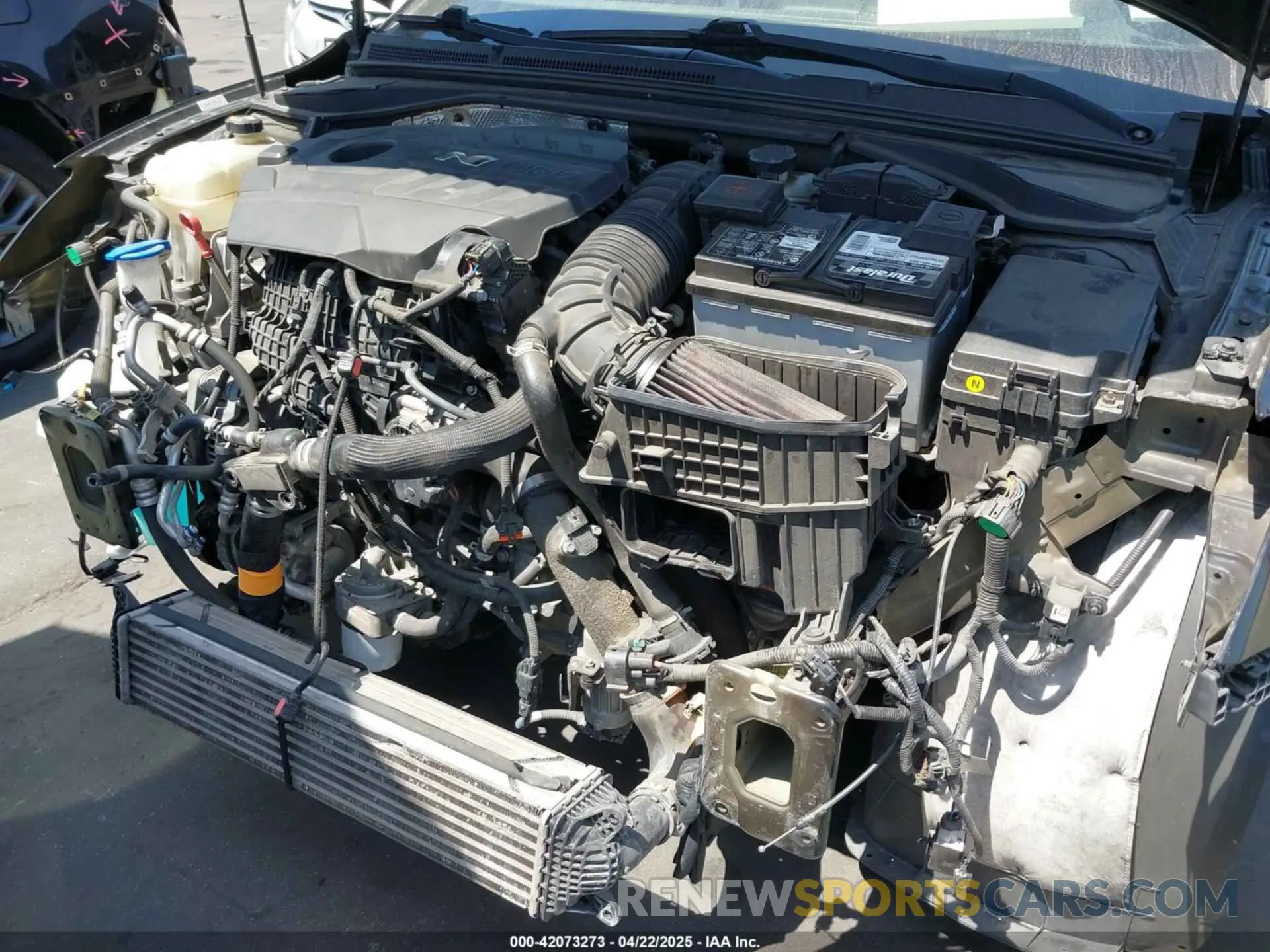 12 fotografías del automóvil dañado KMHT36AH1LU005437 HYUNDAI VELOSTER N 2020