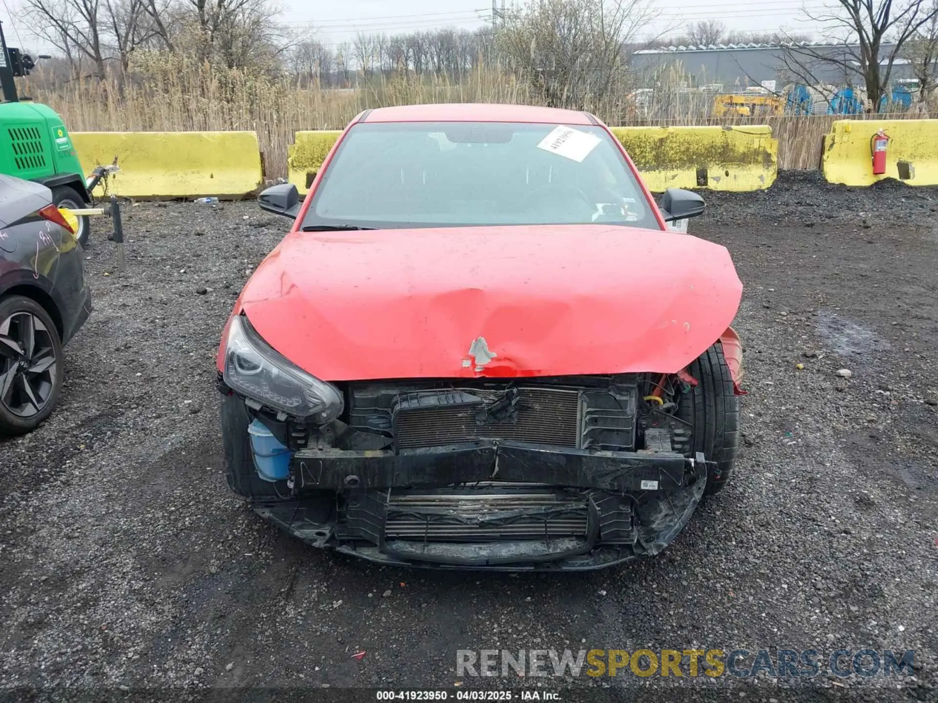 12 fotografías del automóvil dañado KMHT36AH9LU004052 HYUNDAI VELOSTER N 2020