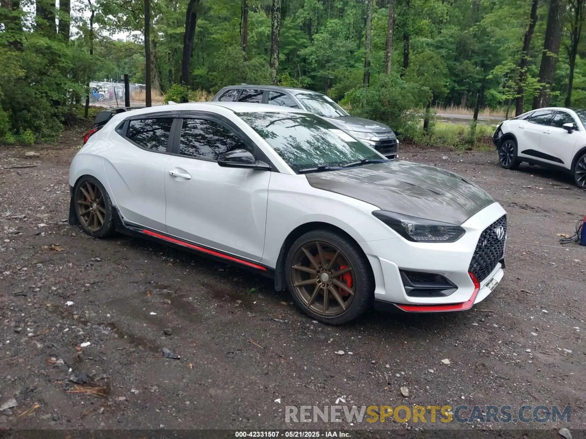 1 fotografías del automóvil dañado KMHT36AHXLU003718 HYUNDAI VELOSTER N 2020