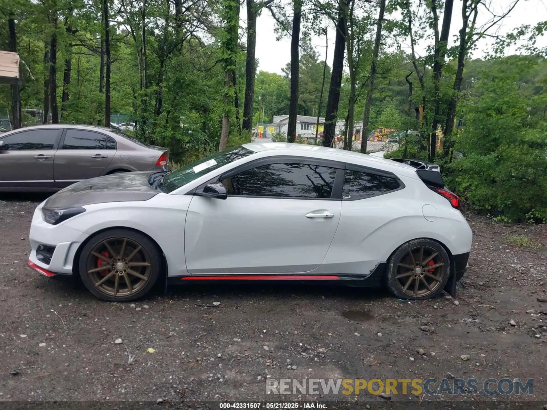 14 fotografías del automóvil dañado KMHT36AHXLU003718 HYUNDAI VELOSTER N 2020