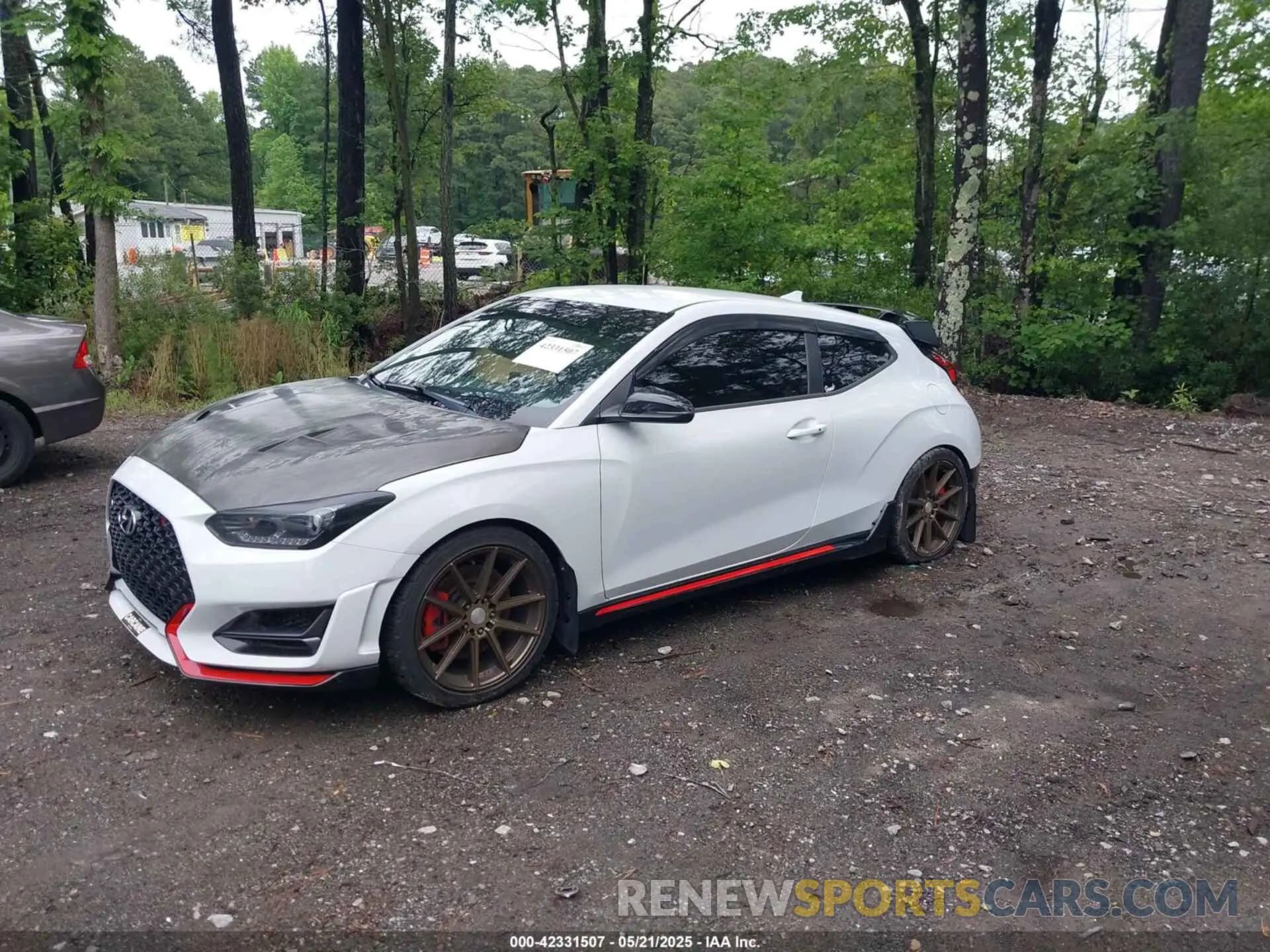 2 fotografías del automóvil dañado KMHT36AHXLU003718 HYUNDAI VELOSTER N 2020