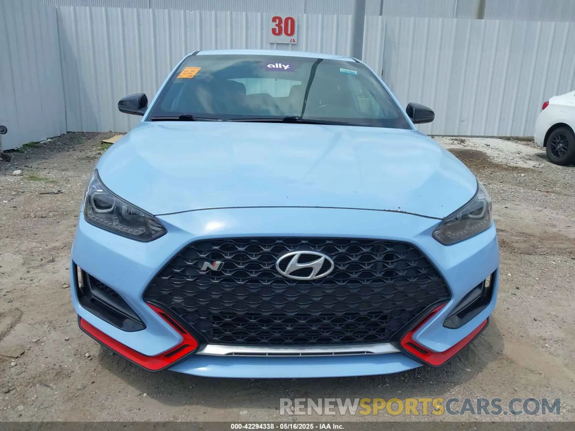 12 fotografías del automóvil dañado KMHT36AHXLU005369 HYUNDAI VELOSTER N 2020