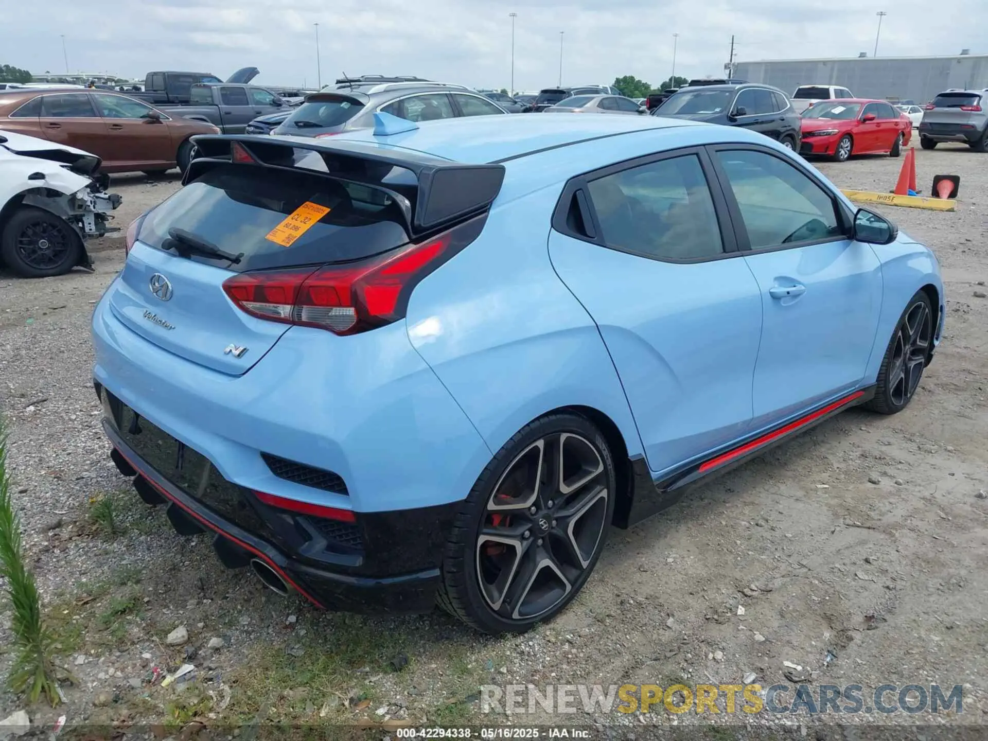 4 fotografías del automóvil dañado KMHT36AHXLU005369 HYUNDAI VELOSTER N 2020