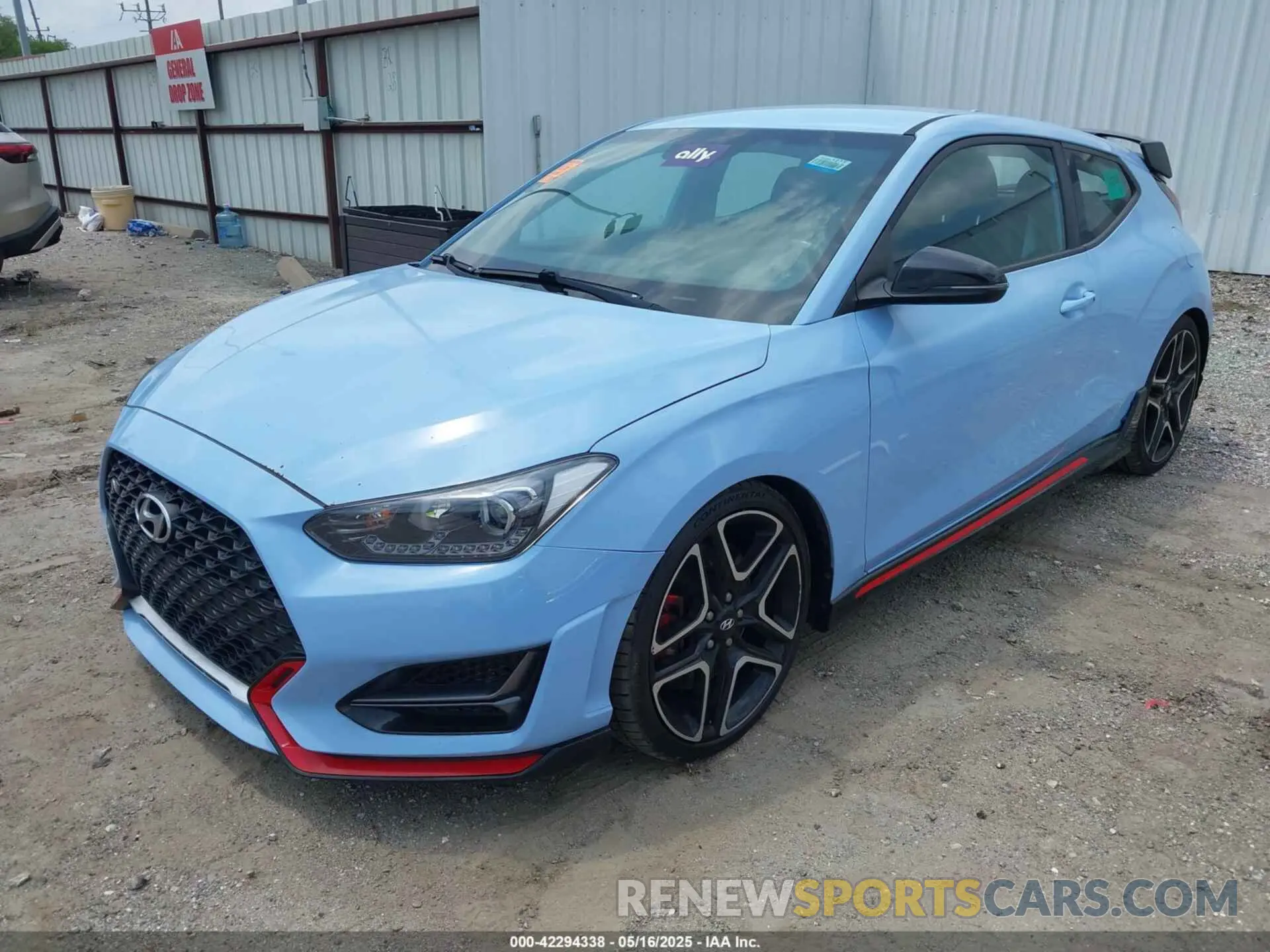 6 fotografías del automóvil dañado KMHT36AHXLU005369 HYUNDAI VELOSTER N 2020