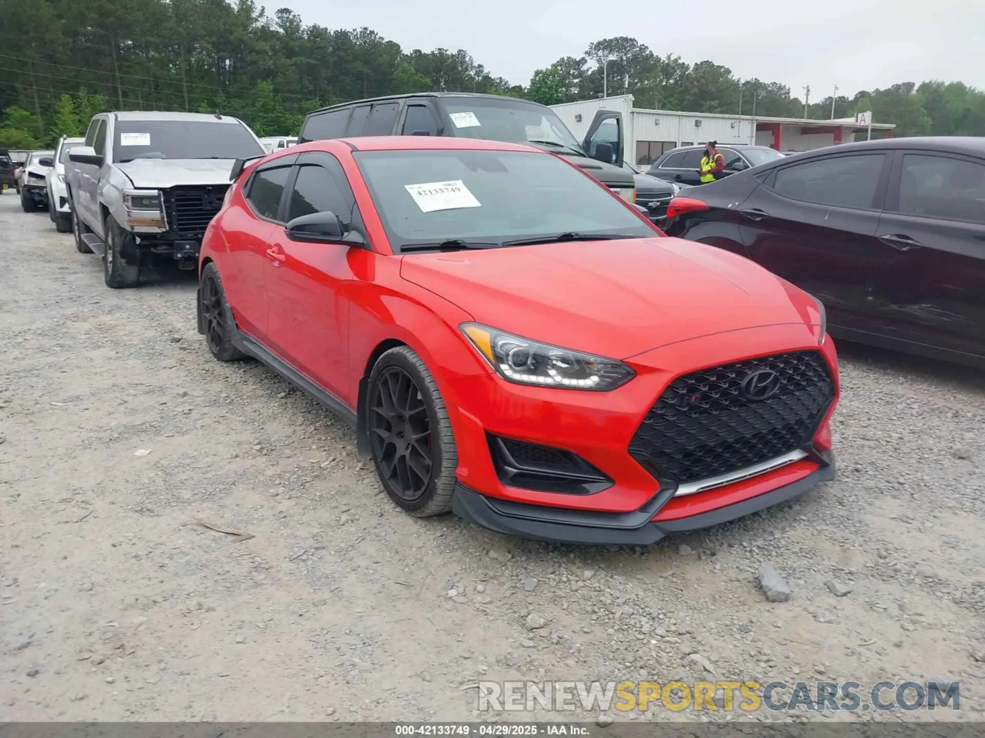 1 fotografías del automóvil dañado KMHT36AH3MU009992 HYUNDAI VELOSTER N 2021