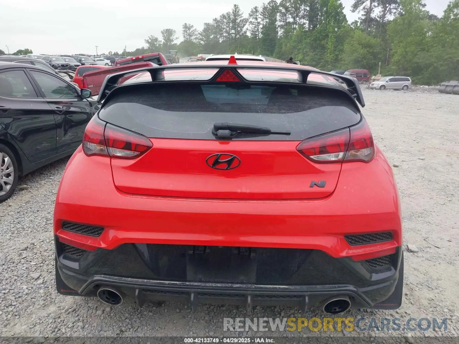 16 fotografías del automóvil dañado KMHT36AH3MU009992 HYUNDAI VELOSTER N 2021