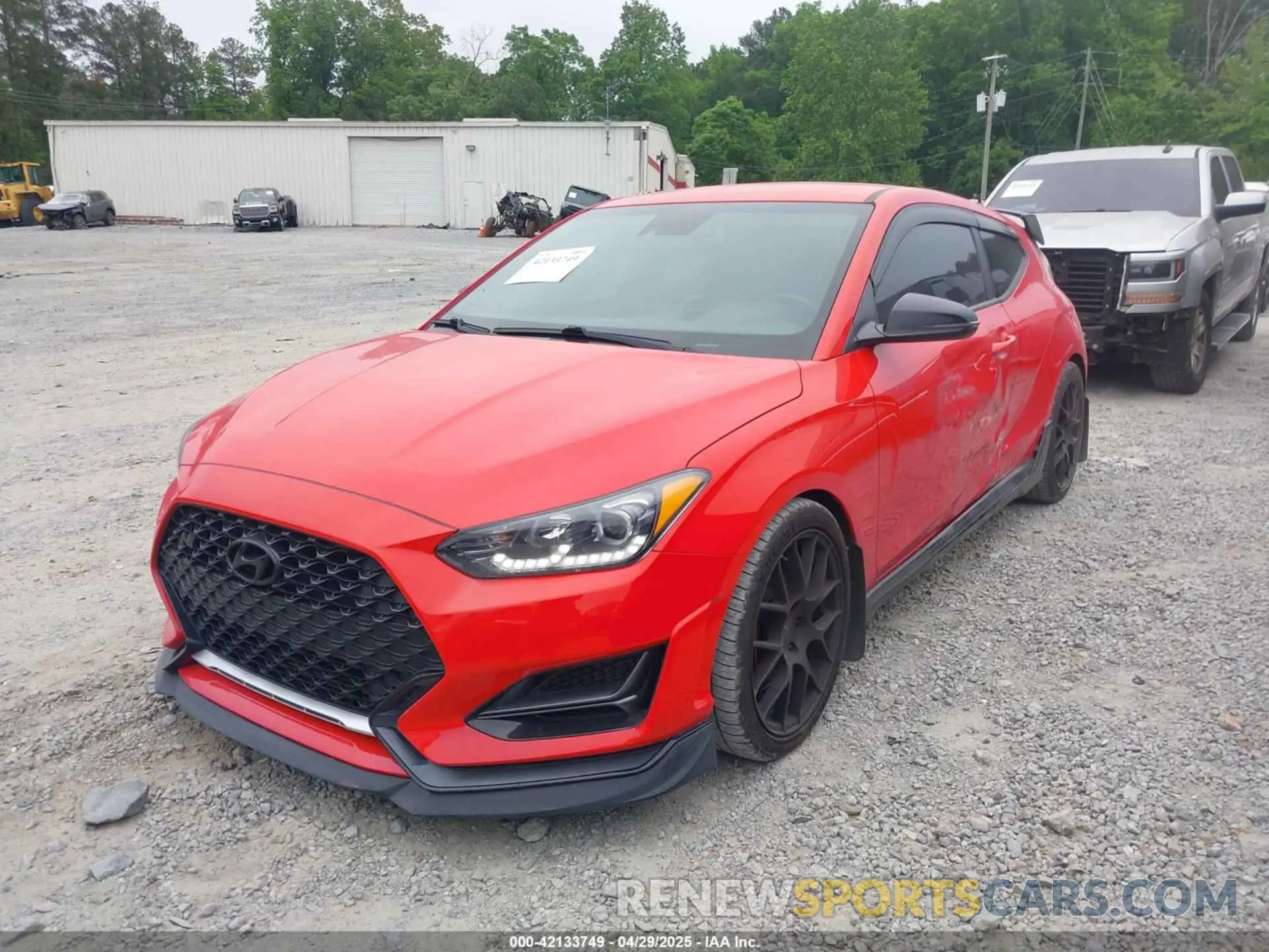 2 fotografías del automóvil dañado KMHT36AH3MU009992 HYUNDAI VELOSTER N 2021