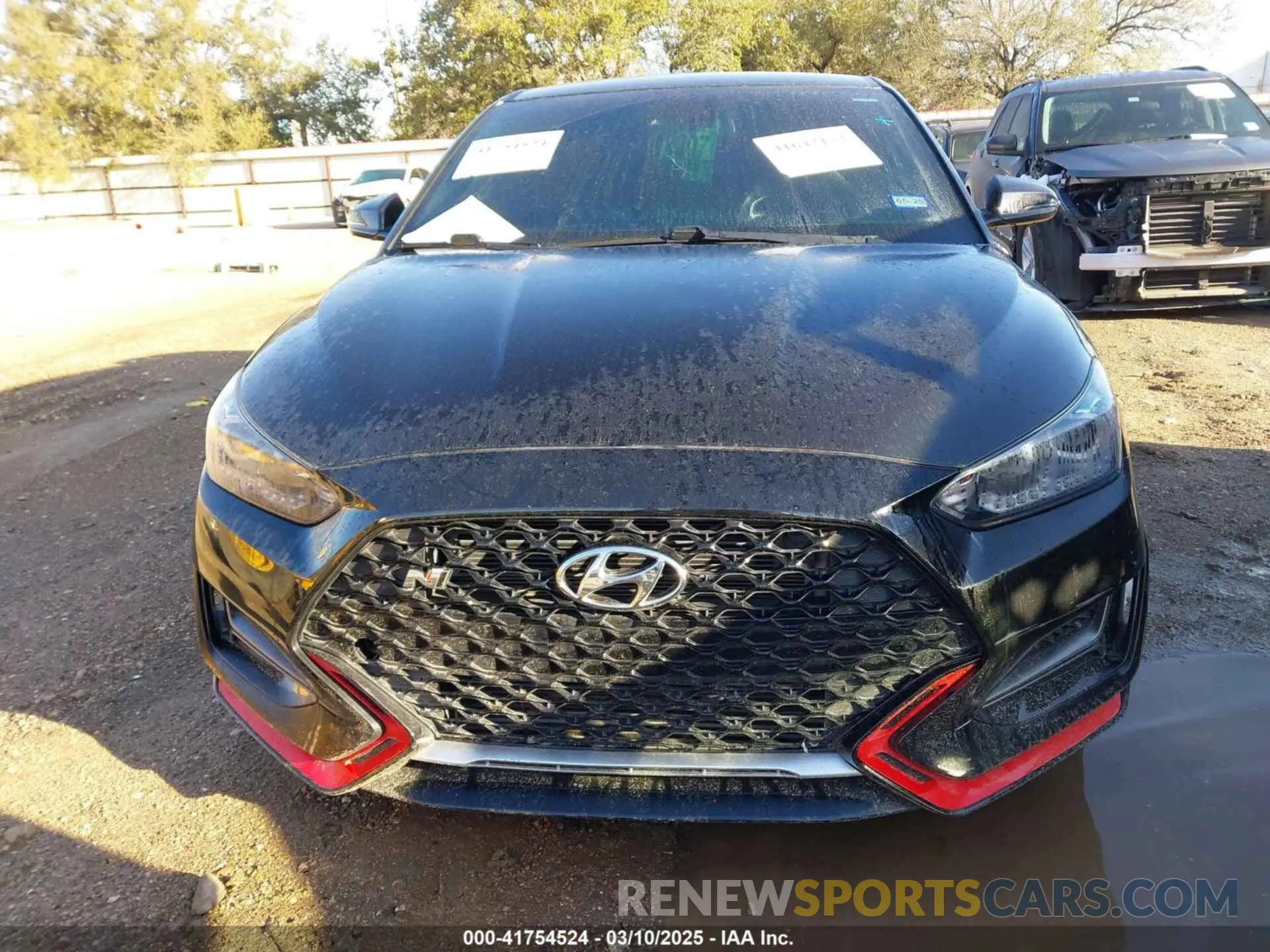 6 fotografías del automóvil dañado KMHT36AH3MU010222 HYUNDAI VELOSTER N 2021