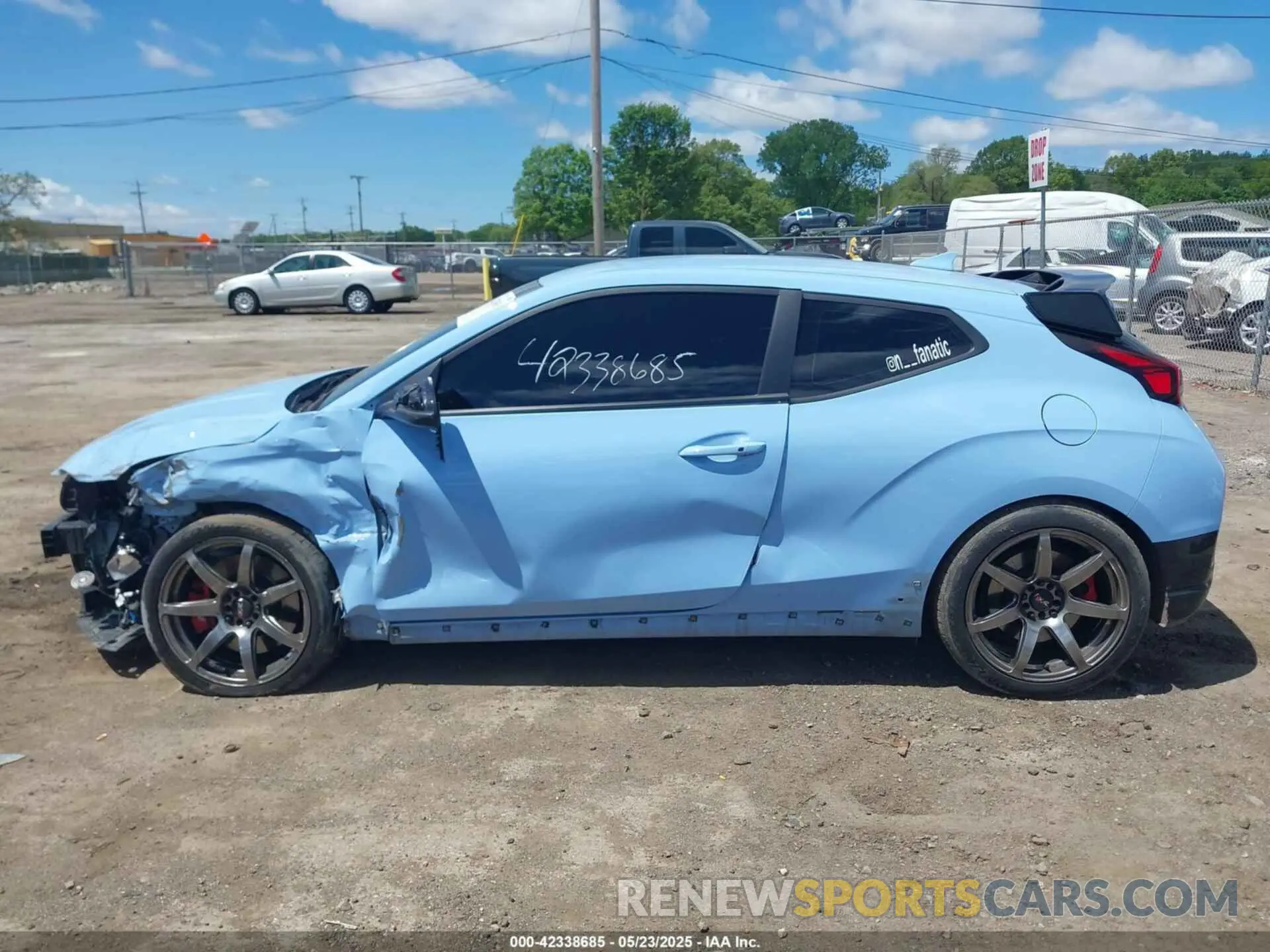 15 fotografías del automóvil dañado KMHT36AH6NU015285 HYUNDAI VELOSTER N 2022