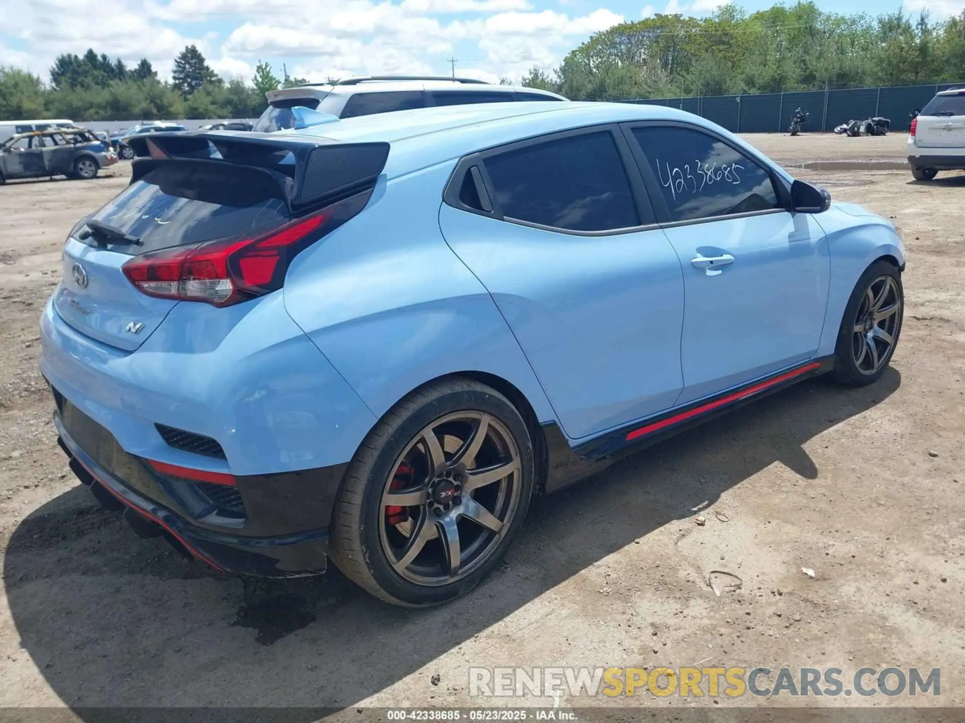 4 fotografías del automóvil dañado KMHT36AH6NU015285 HYUNDAI VELOSTER N 2022