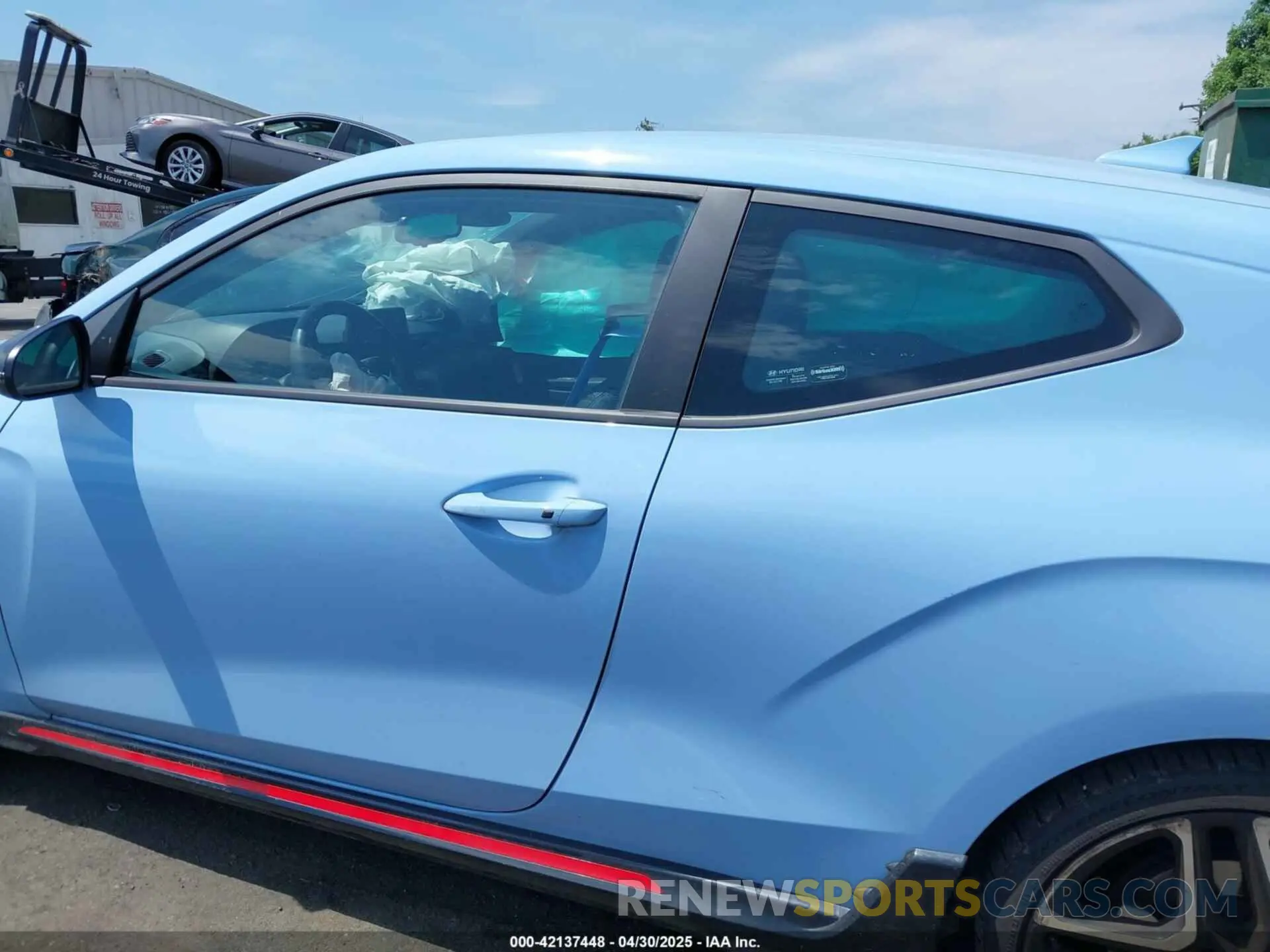 14 fotografías del automóvil dañado KMHT36AH7NU014310 HYUNDAI VELOSTER N 2022