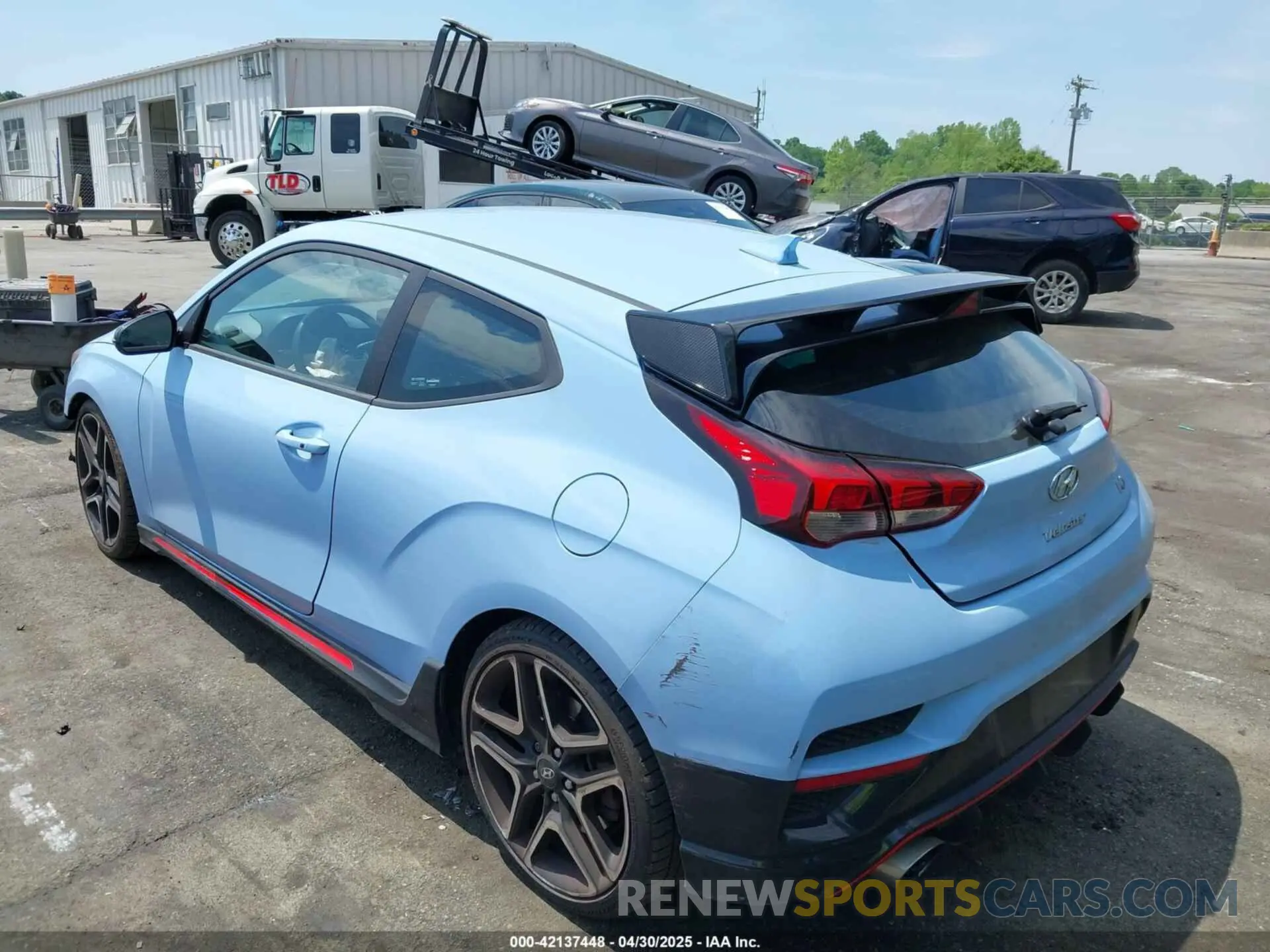 3 fotografías del automóvil dañado KMHT36AH7NU014310 HYUNDAI VELOSTER N 2022
