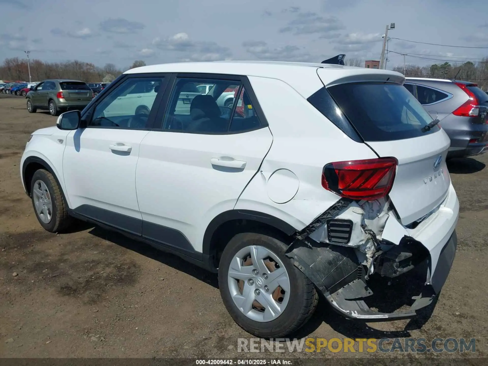 6 fotografías del automóvil dañado KMHRB8A33LU027520 HYUNDAI VENUE 2020