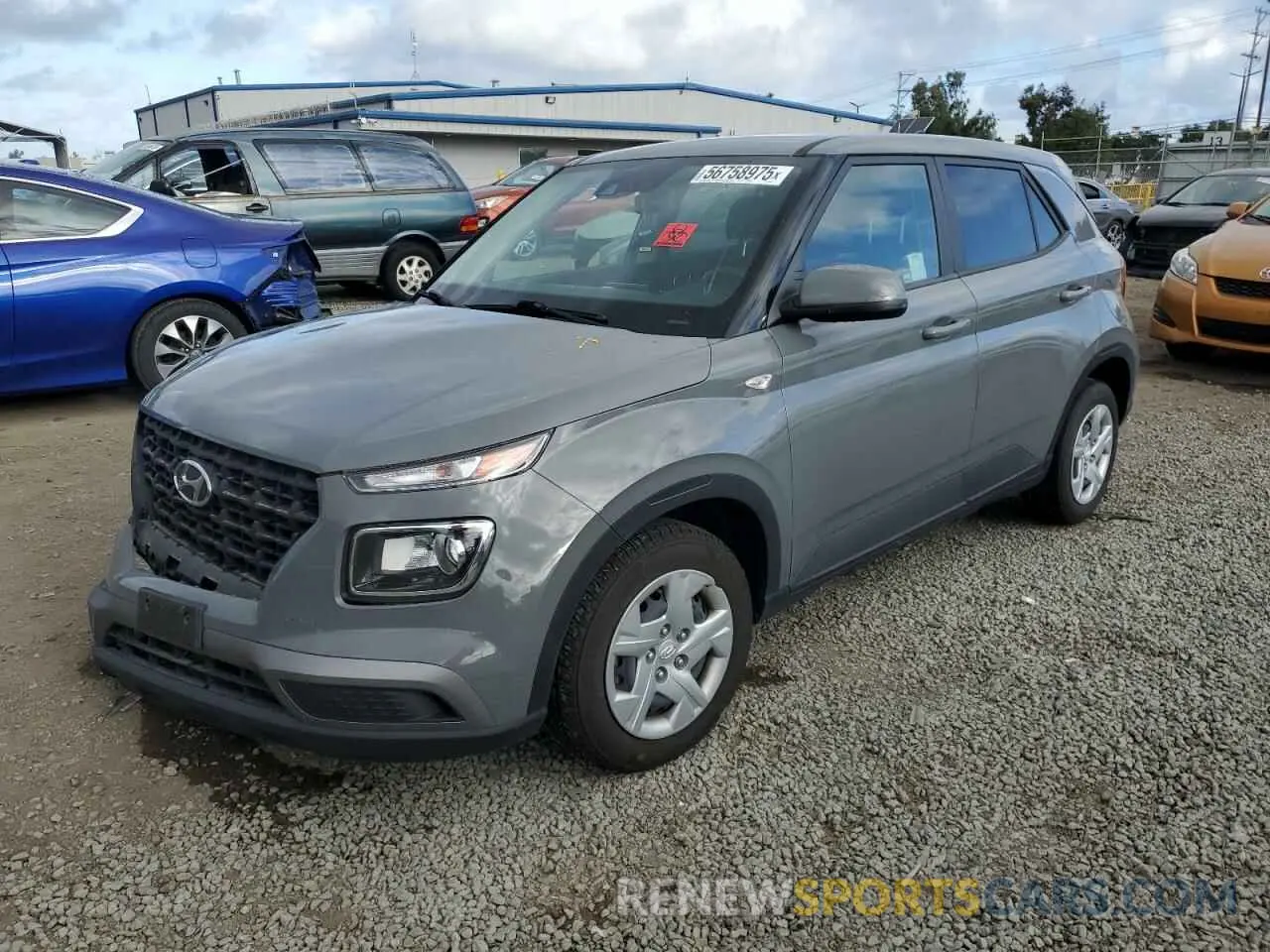1 fotografías del automóvil dañado KMHRB8A34LU030202 HYUNDAI VENUE 2020