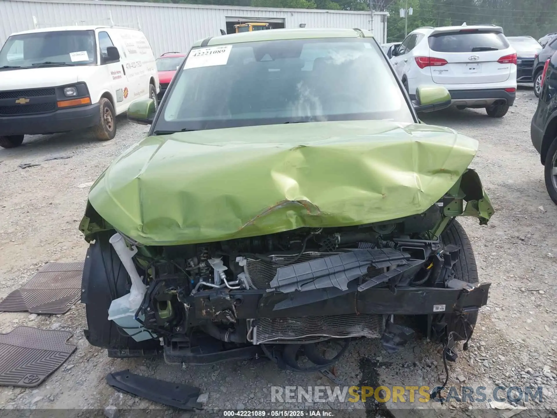 12 fotografías del automóvil dañado KMHRB8A35LU039345 HYUNDAI VENUE 2020