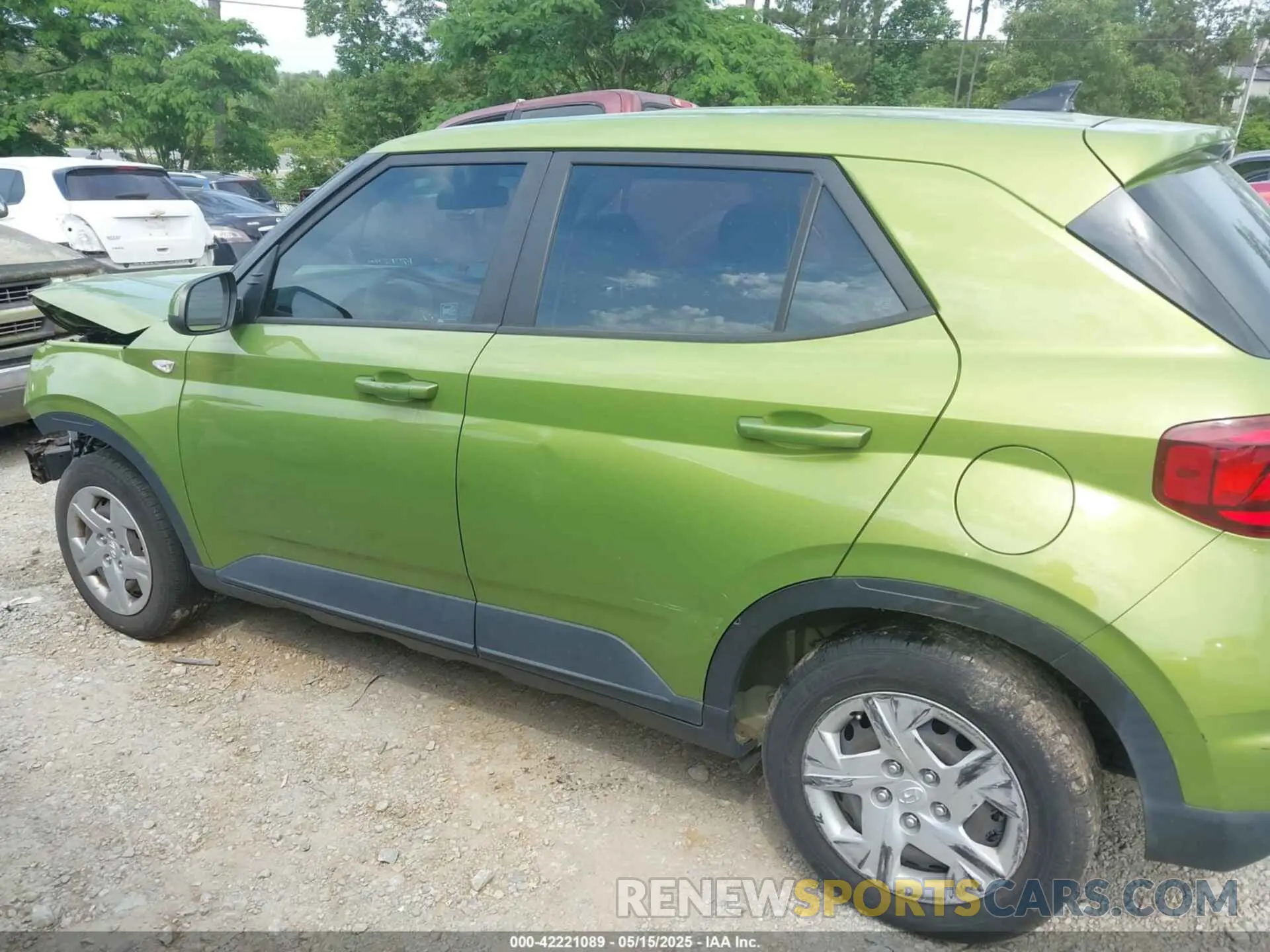 14 fotografías del automóvil dañado KMHRB8A35LU039345 HYUNDAI VENUE 2020
