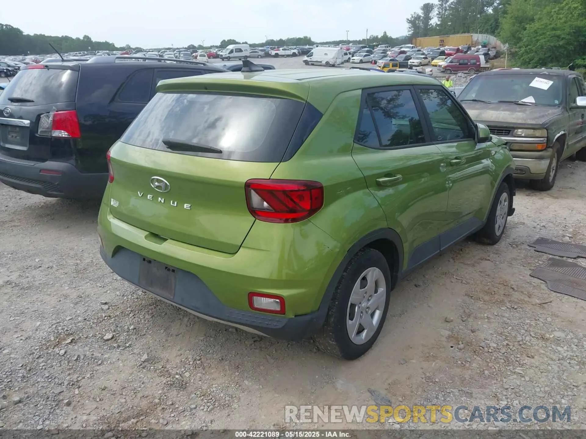 4 fotografías del automóvil dañado KMHRB8A35LU039345 HYUNDAI VENUE 2020