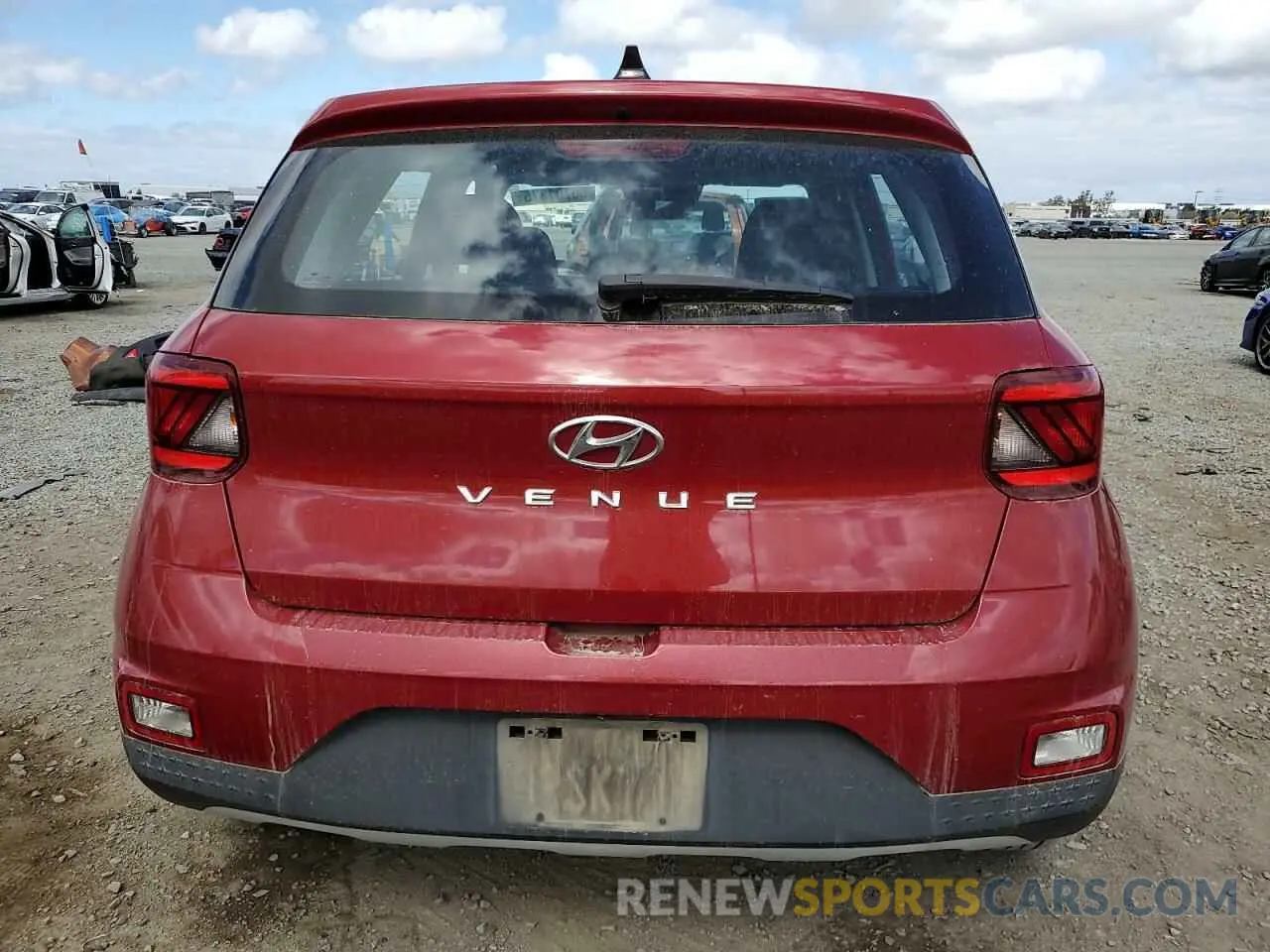 6 fotografías del automóvil dañado KMHRB8A36LU017189 HYUNDAI VENUE 2020