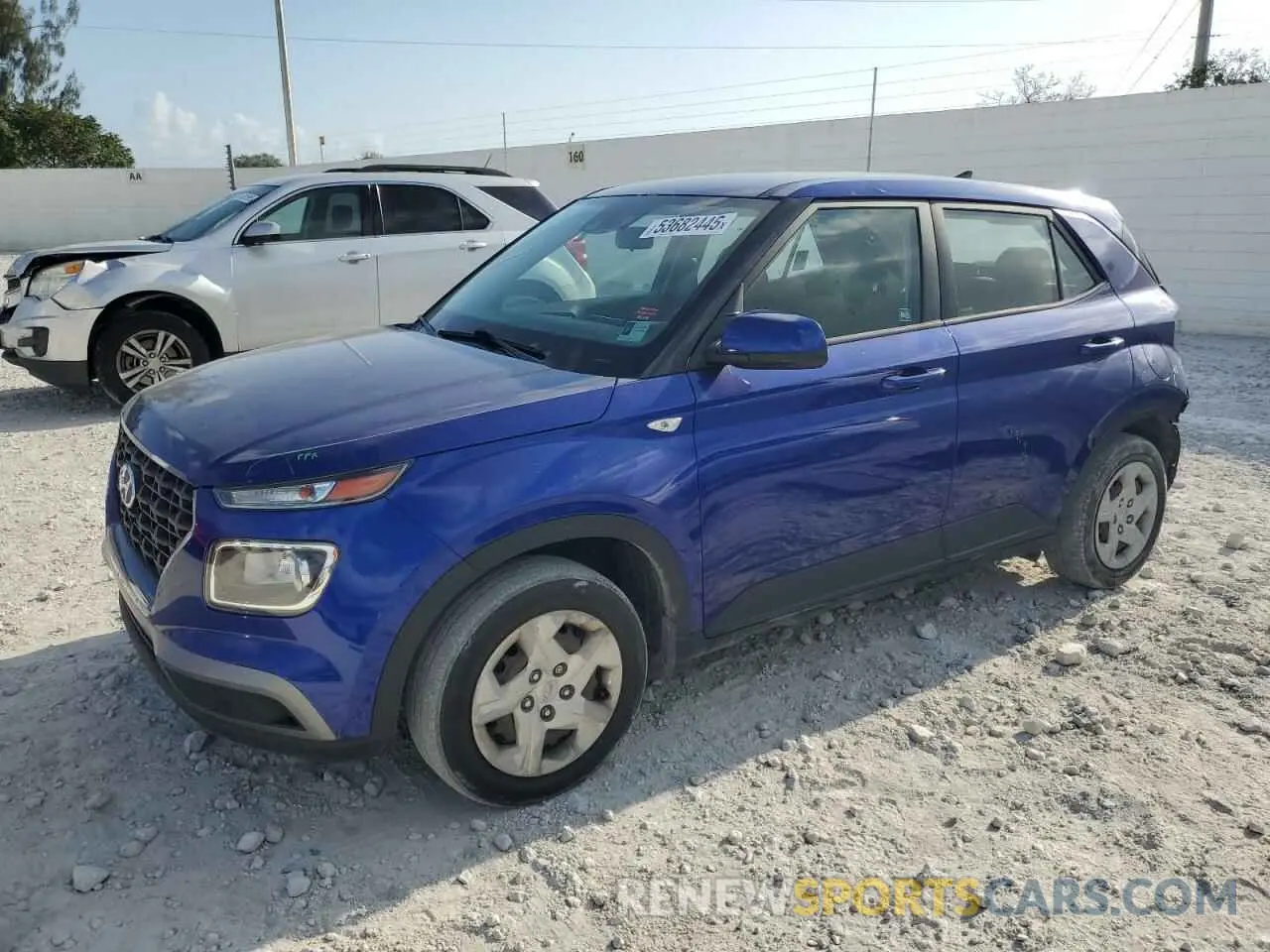 1 fotografías del automóvil dañado KMHRB8A36LU020951 HYUNDAI VENUE 2020