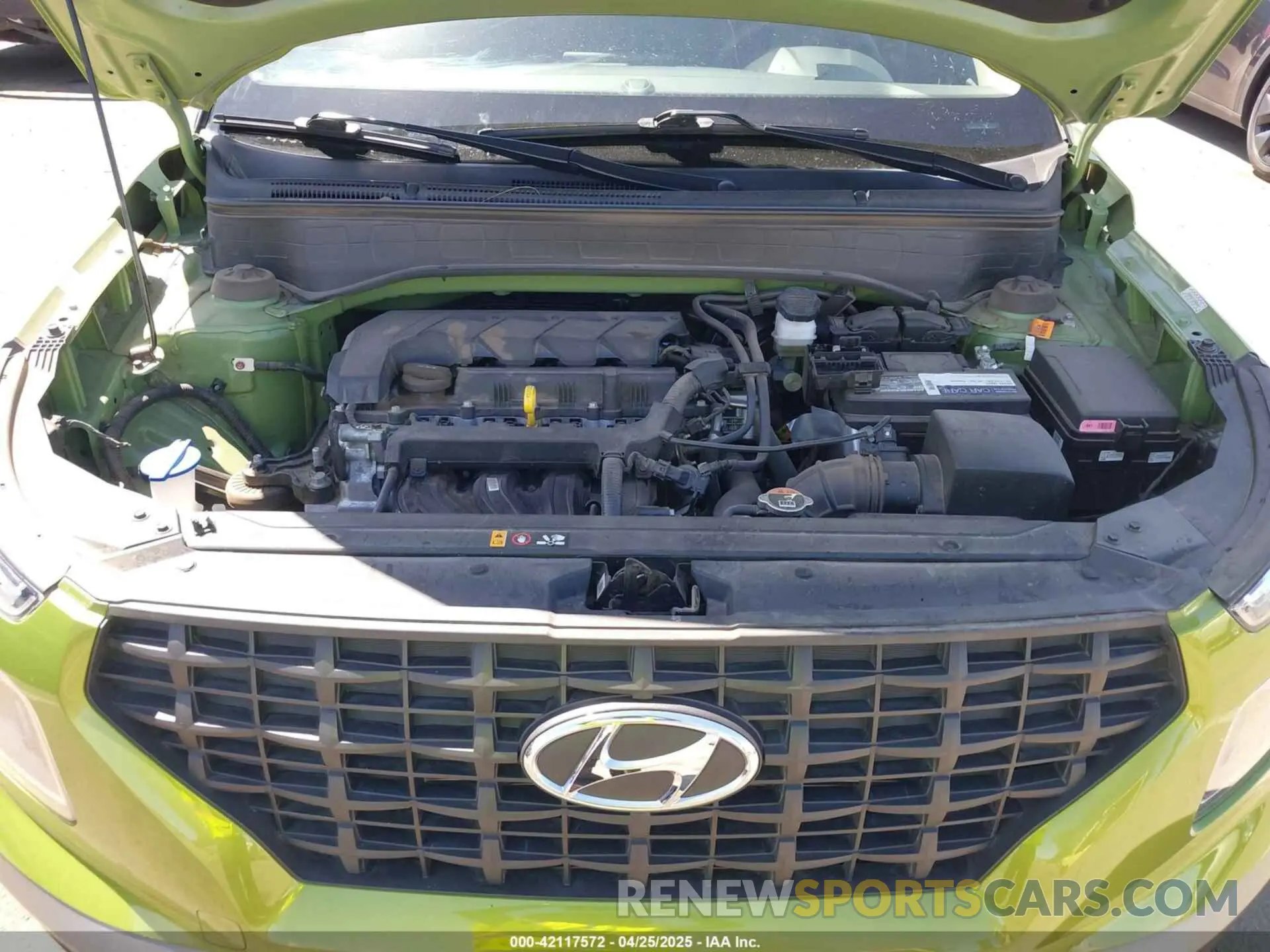 10 fotografías del automóvil dañado KMHRB8A38LU044569 HYUNDAI VENUE 2020