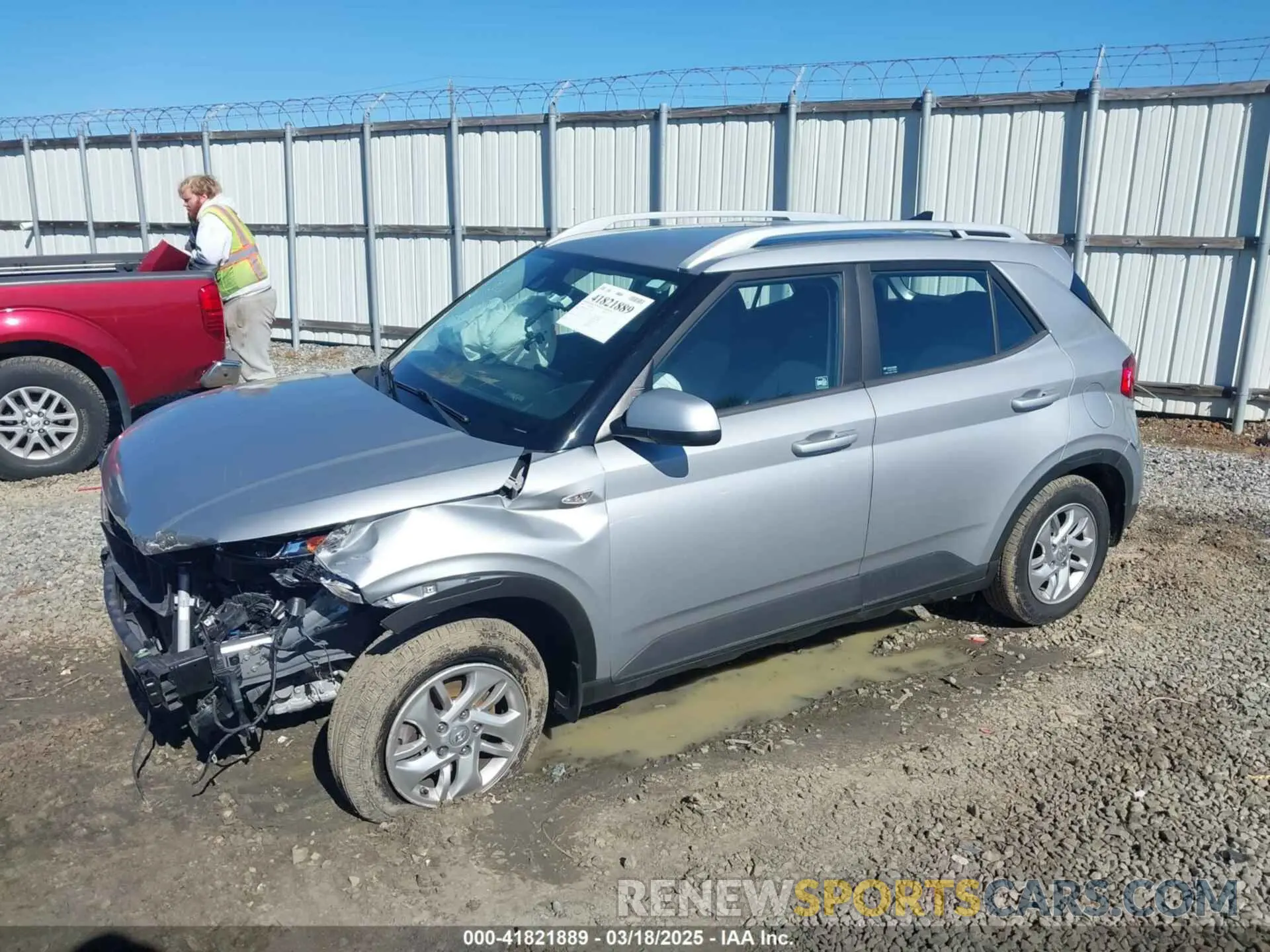 6 fotografías del automóvil dañado KMHRC8A30LU039850 HYUNDAI VENUE 2020