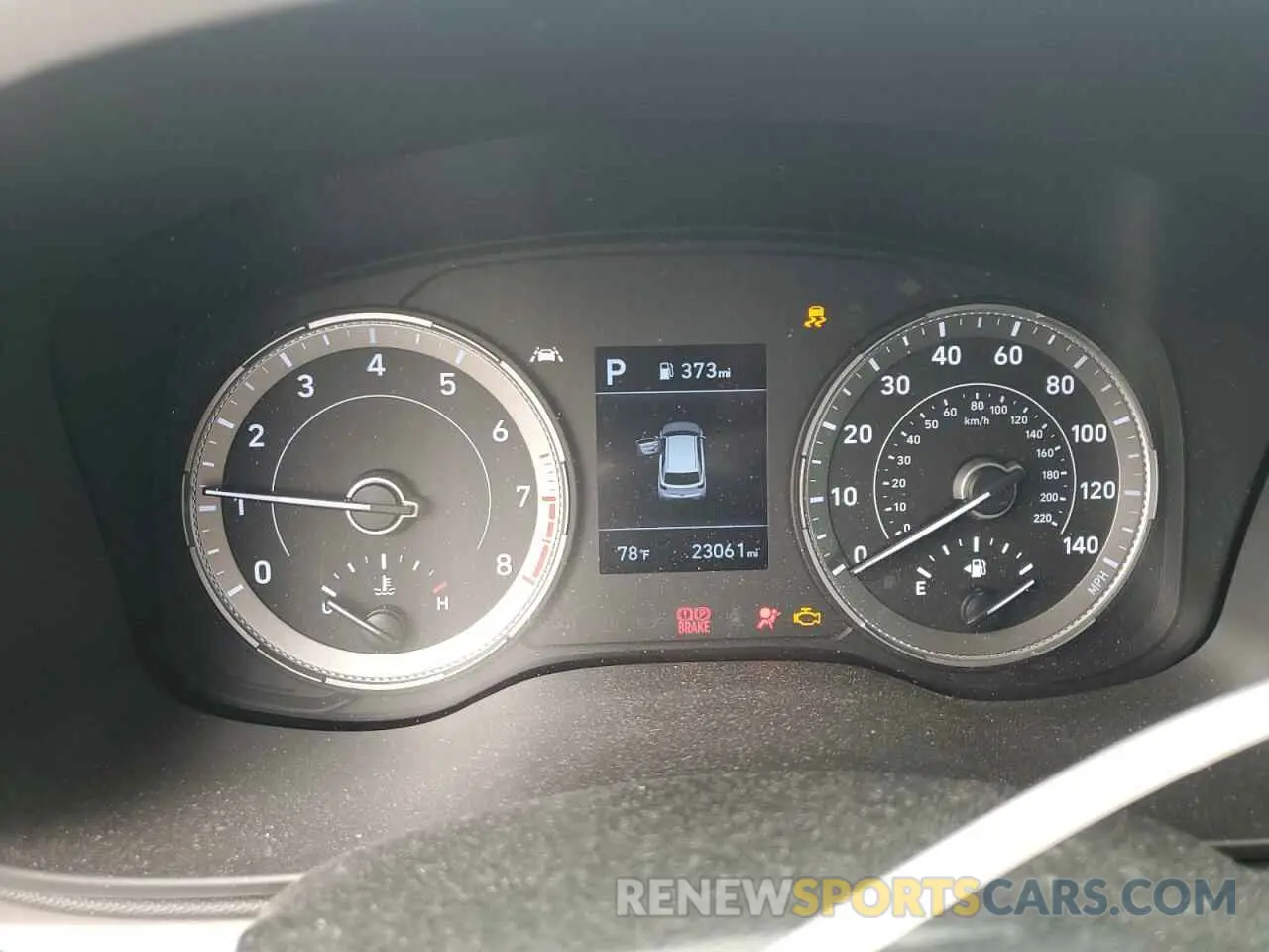 9 fotografías del automóvil dañado KMHRC8A32LU016182 HYUNDAI VENUE 2020