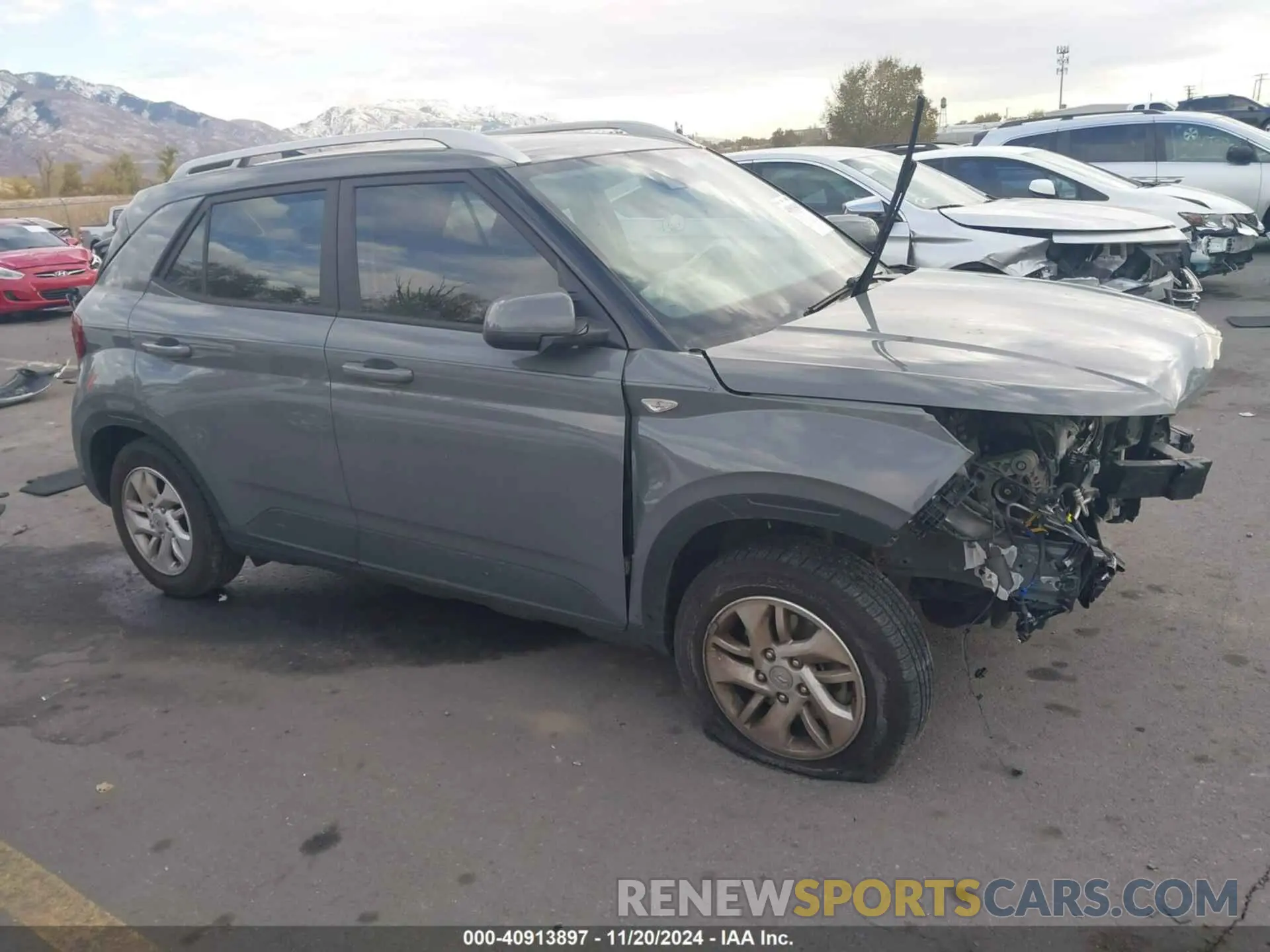1 fotografías del automóvil dañado KMHRC8A32LU020040 HYUNDAI VENUE 2020