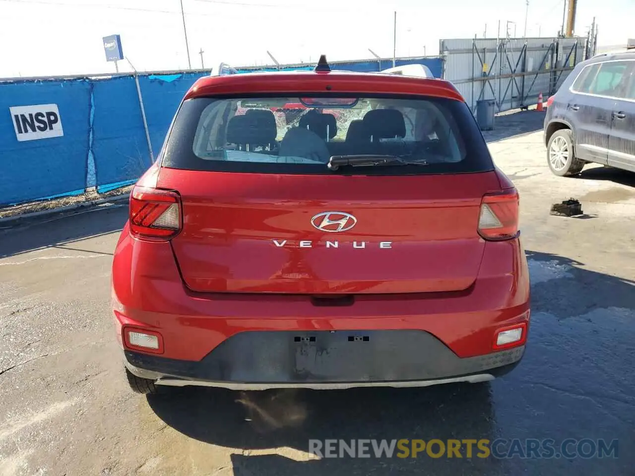 6 fotografías del automóvil dañado KMHRC8A32LU022385 HYUNDAI VENUE 2020